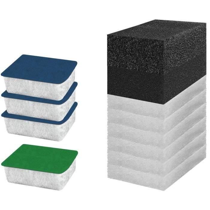 CIANO, Aquarium Consommables - Cartouches de Filtration de Rechange pour Filtre d'Aquarium- Pack 3 mois - Taille XL