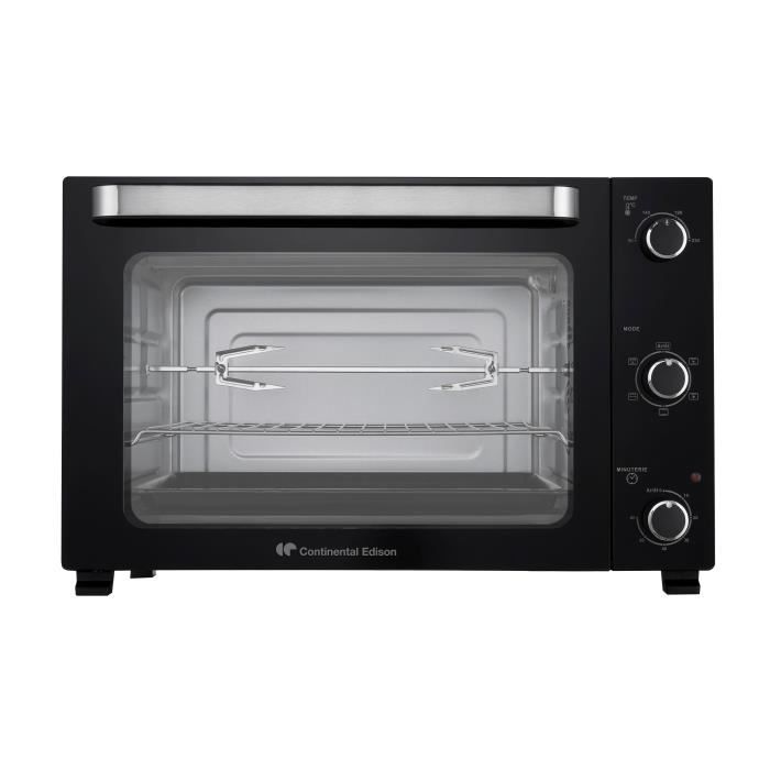 Continental Edison Noir Minifour Électrique -Convection Naturelle - Cemf60b3 - L60 X H39 X P 48 Cm - Neuf - Image 6