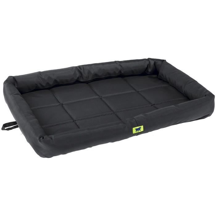 Comparer les prix de Ferplast lit rembourré pour chiens TENDER TECH 75, matelas déhoussable pour animaux, résistant, tissu technique, anti-griffures, déperlent, lavable, 76x53x5 noir