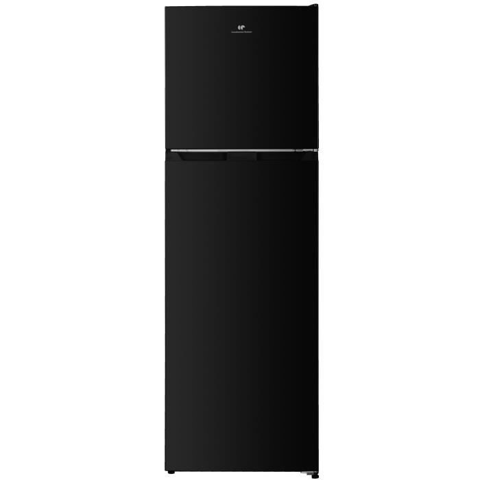 Réfrigérateur congélateur haut CONTINENTAL EDISON - 247L - Total No Frost(Sans givre) - Noir - L54,5 cm x H167 cm