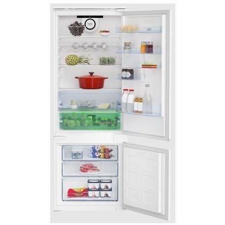 Réfrigérateur encastrable BEKO - Technologie Harvestfresh - 2 portes - 400L - Froid brassé