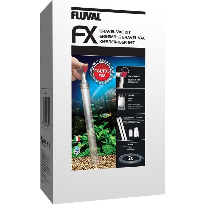 Meilleurs prix pour Kit de nettoyage de gravier d'aquarium - FLUVAL - FX - Compatible filtres extérieurs FX4 et FX6 (2ème génération)