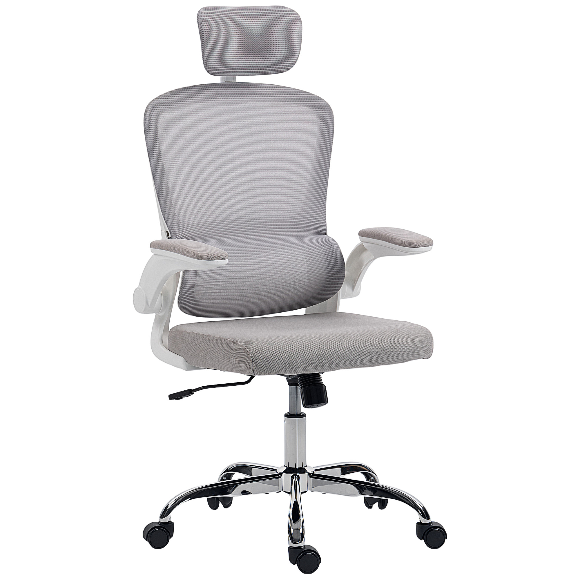 Picture of Mesh Back Office Chair with Lumbar Support - Grey