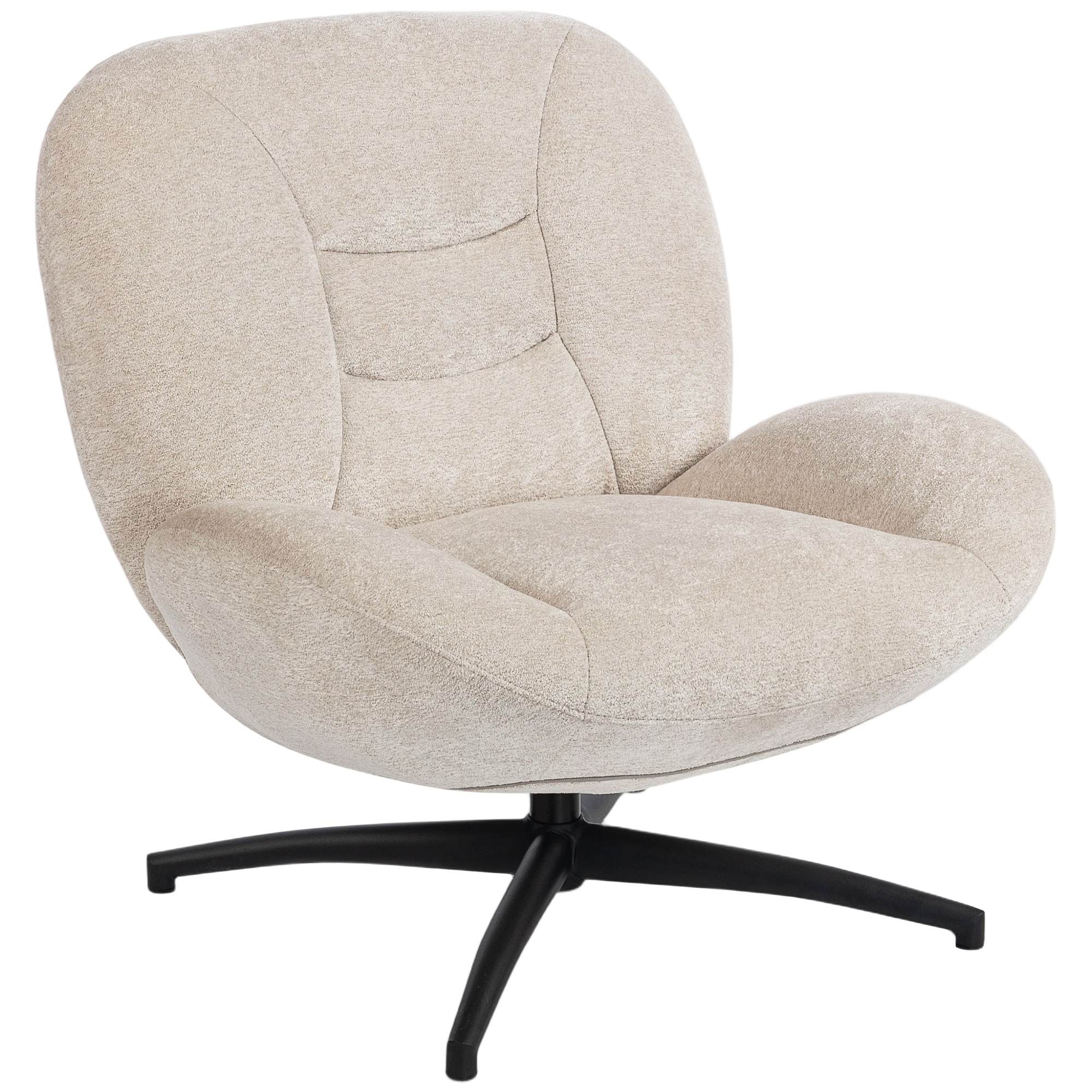 HOMCOM Sessel, 360° Drehbar Loungesessel mit Breiter Sitzfläche, Integriert günstig online kaufen