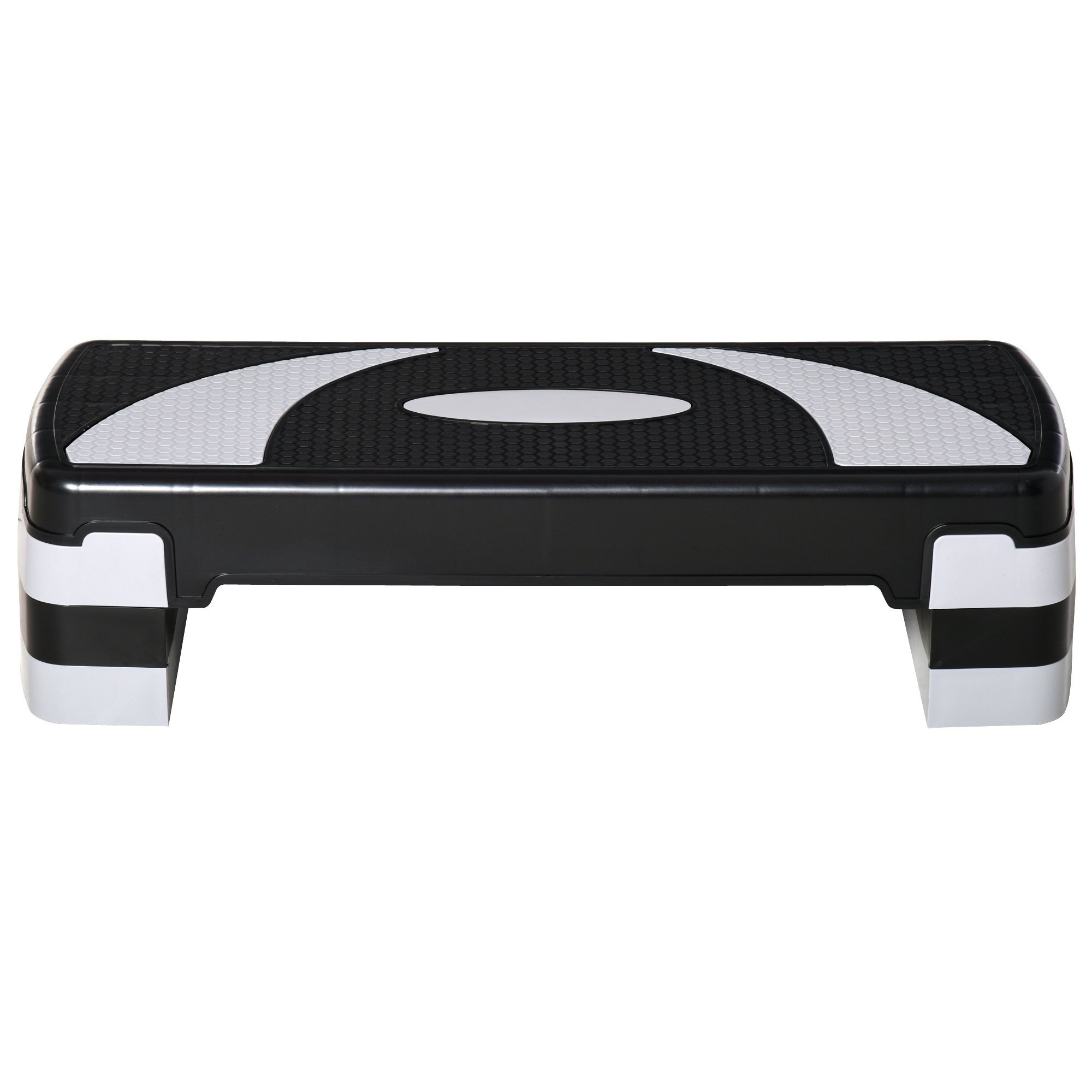 HOMCOM Steppbrett Aerobic-Stepper Höhenverstellbar 10/15/20 cm Fitness Heimtrainer bis 150 kg 80x31 cm   Aosom.de – HOMCOM