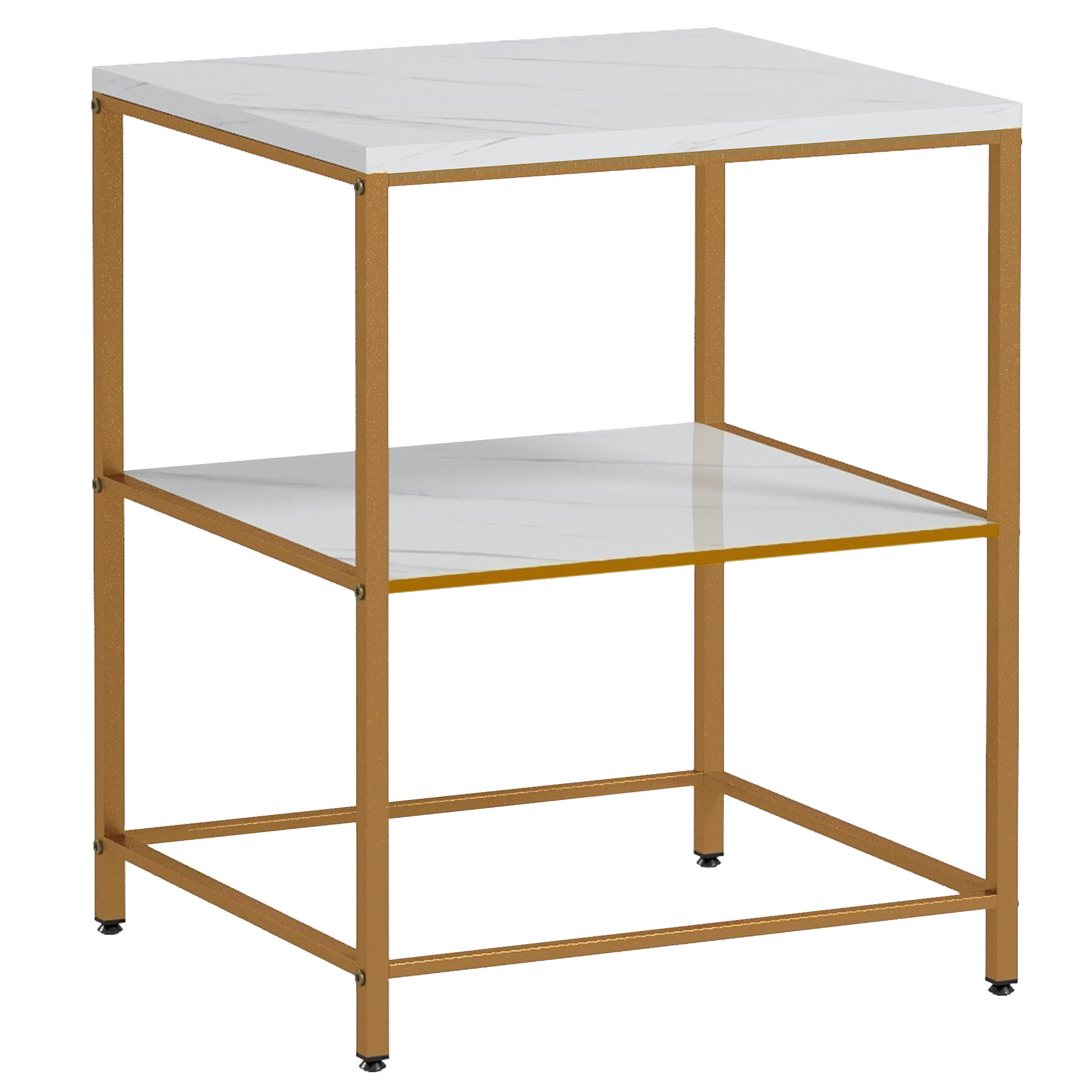 HOMCOM Table d'appoint, bout de can