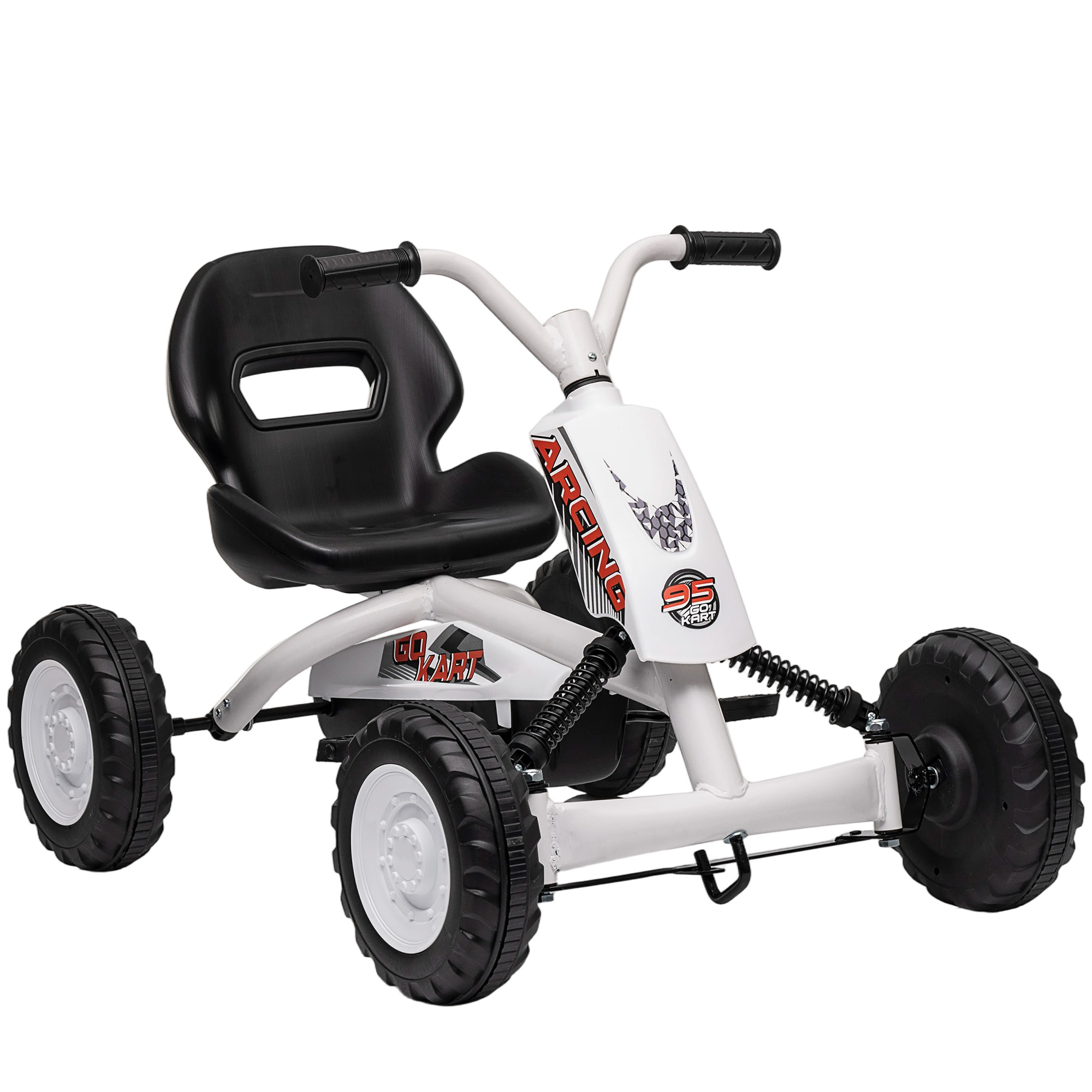 Picture of AIYAPLAY Kids Pedal Go Kart with Steel Frame Sporty