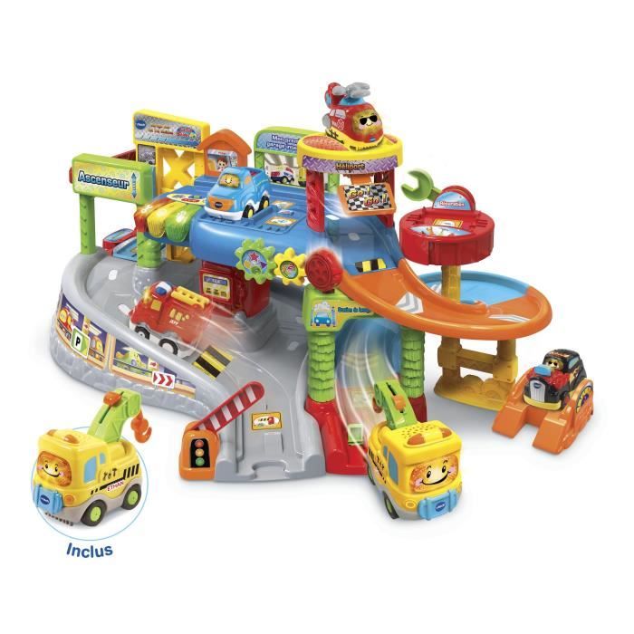 Vtech - Tut Tut Bolides Mon Premier Garage Interactif - Coffret De Jeu Avec Lumières, Sons & Véhicules Intelligents - Âge 1-5 Ans - Image 6