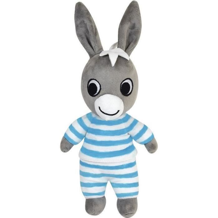Peluche lumineuse naturelle TROTRO - Jemini - 25 cm - fonctionne sans pile