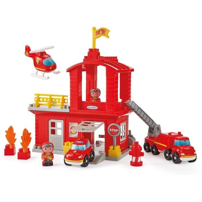 Ecoiffier Caserne De Pompiers Abrick - Multicolore - Image 5