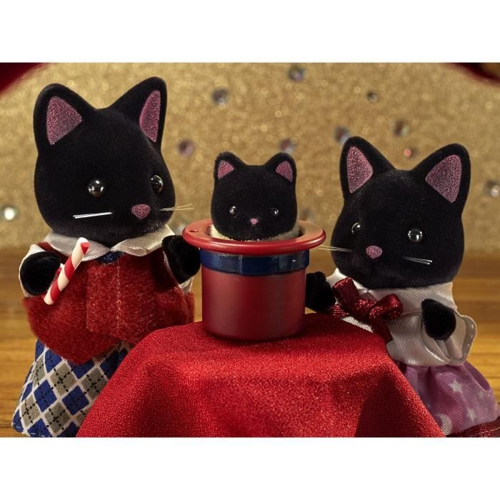 Epoch D'enfance Multicolore Figurine Famille Chat Magicien Epoch D Enfance Sylvanian - Image 5