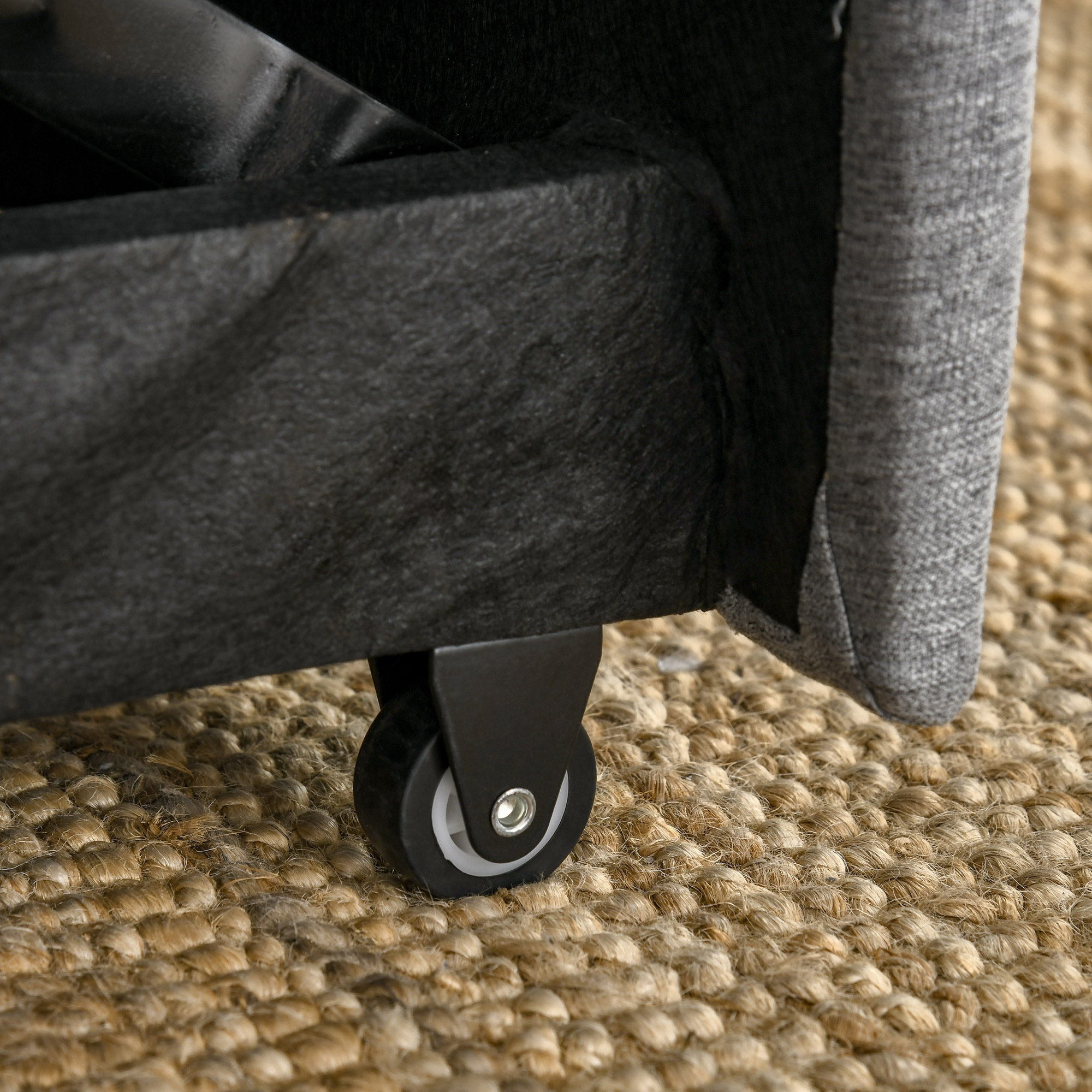  Canapea Extensibila 2 locuri cu 3 pozitii spatar 154x87x89 cm - Textil [6]