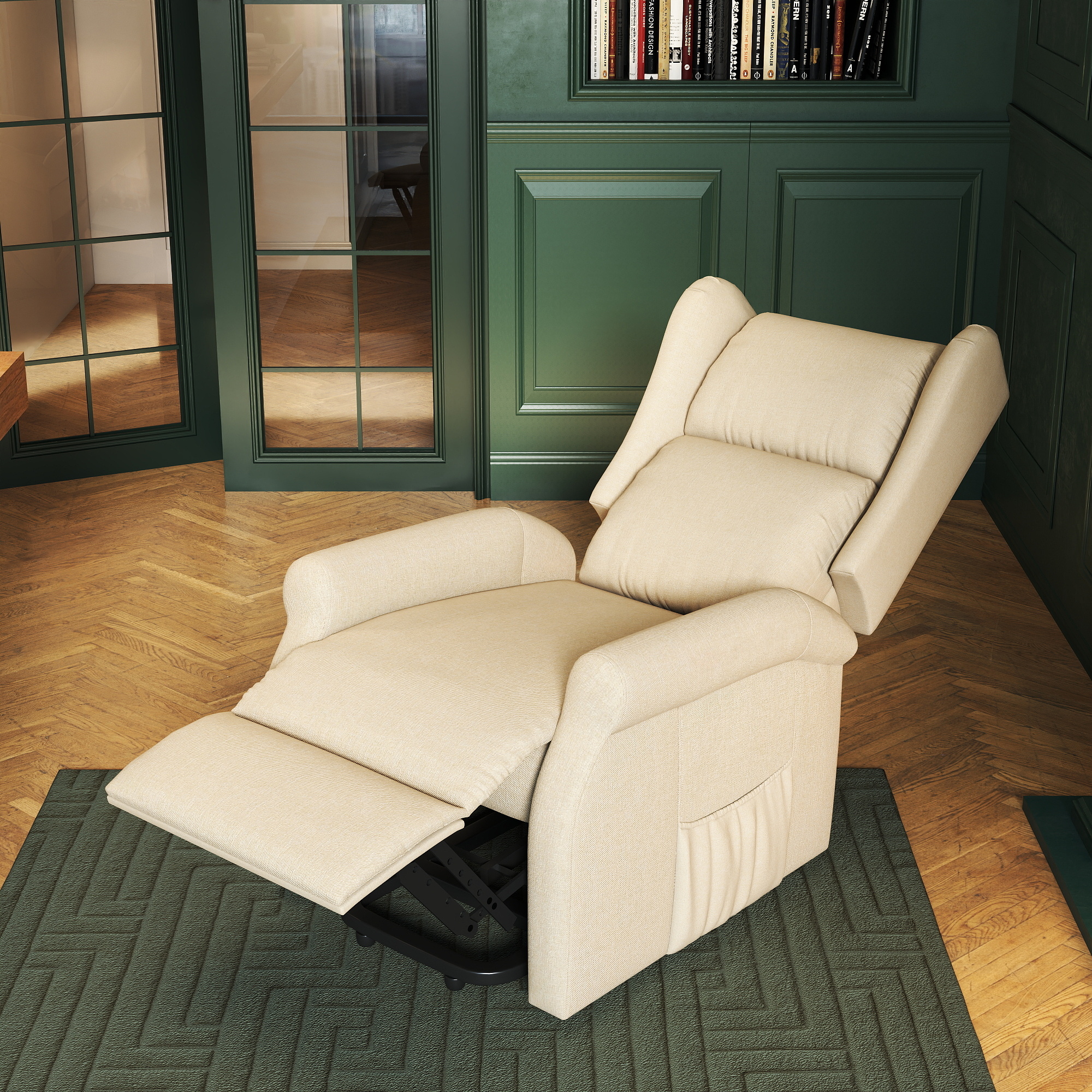 HOMCOM Relaxsessel mit Liegefunktion elektrisch, Seniorensessel mit Aufsteh günstig online kaufen