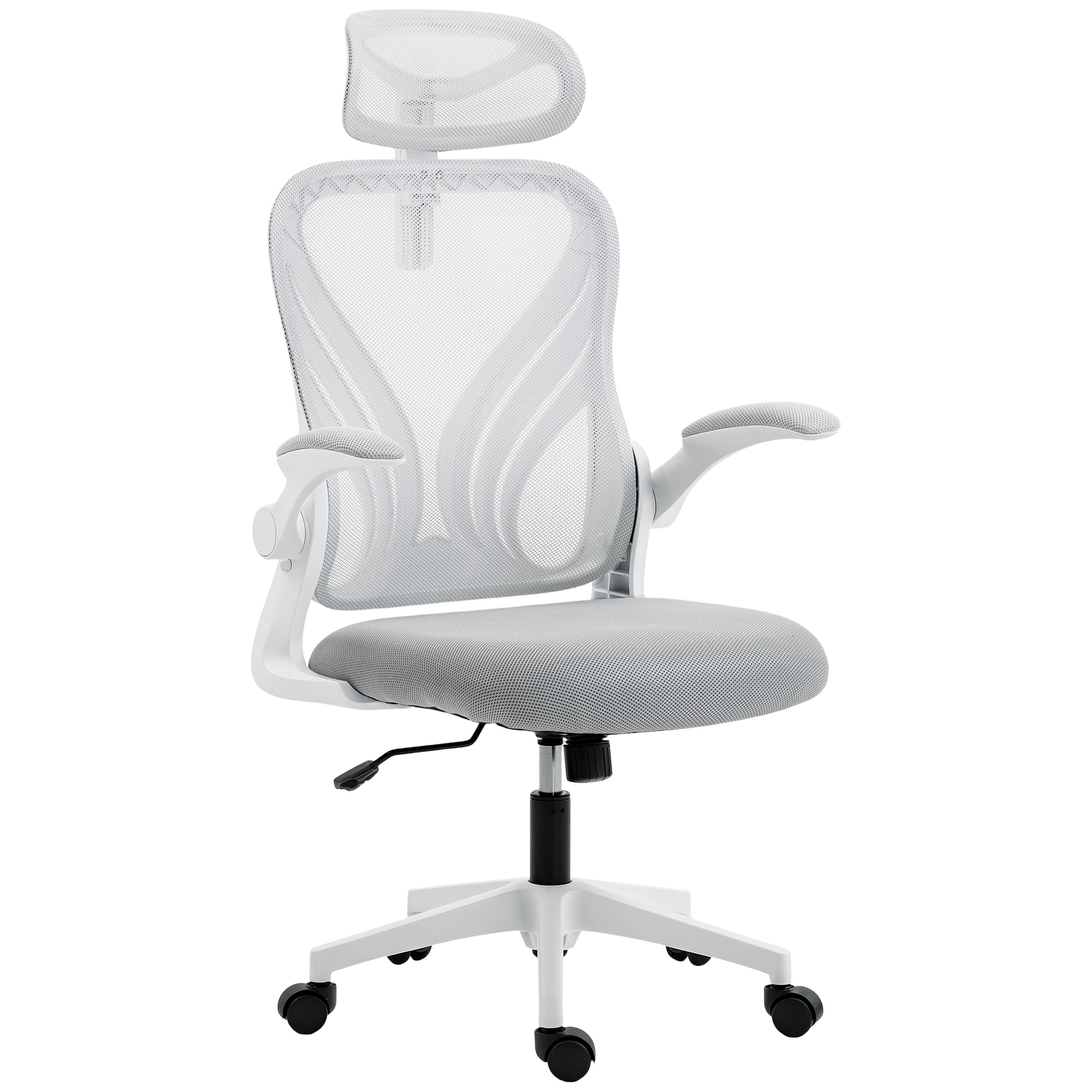 Picture of Ergonomic Office Chair with Foldable Backrest 2D Headrest