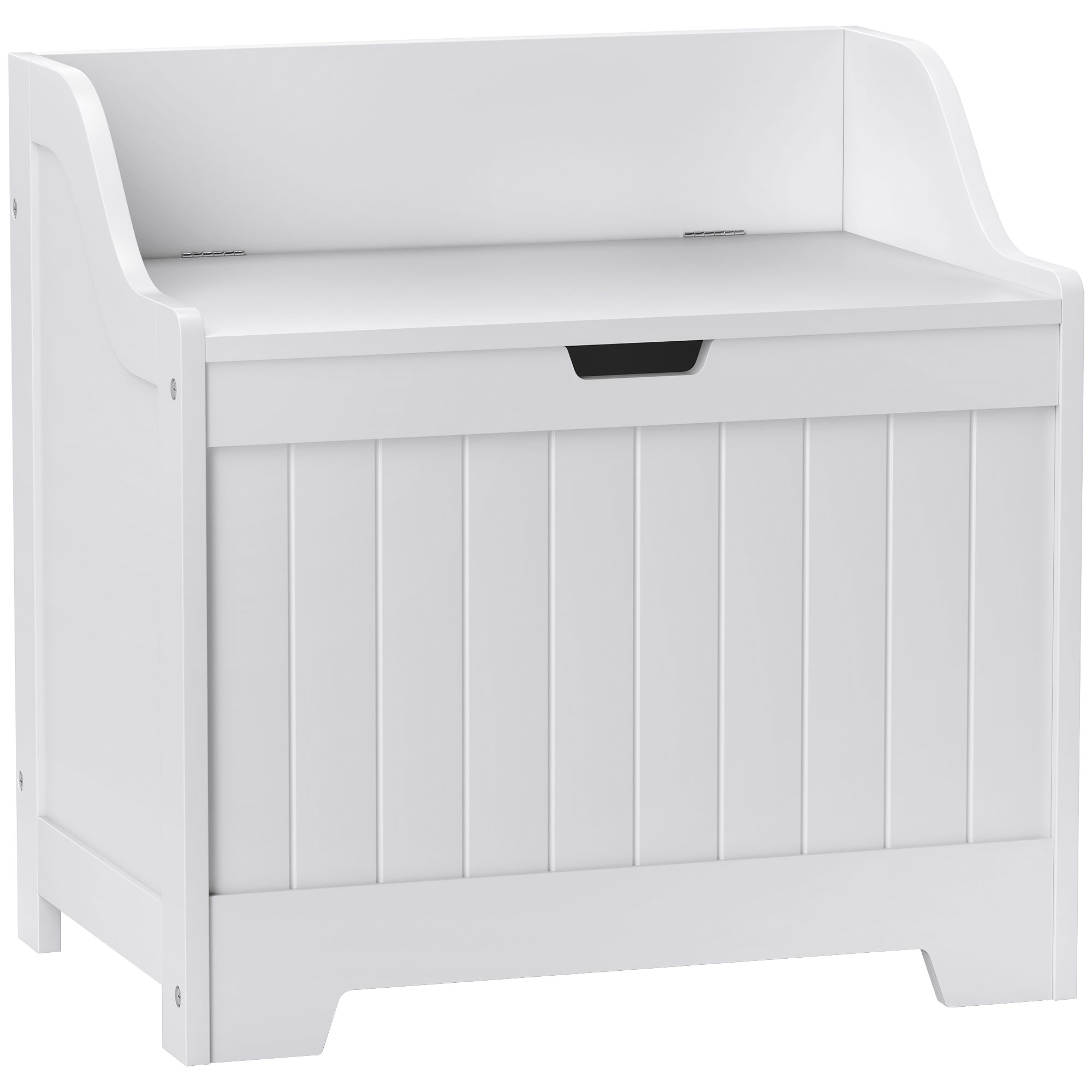 HOMCOM Truhe, Aufbewahrungsbox, Auflagenbox mit Sicherheitsscharnier, U-för günstig online kaufen