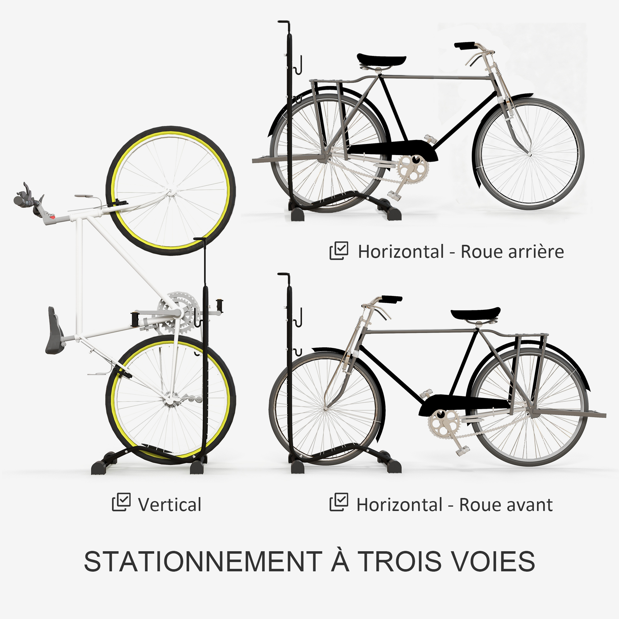 Delta Design Support de rangement vertical autoportant pour 2 vélos et Commentaires - Canada