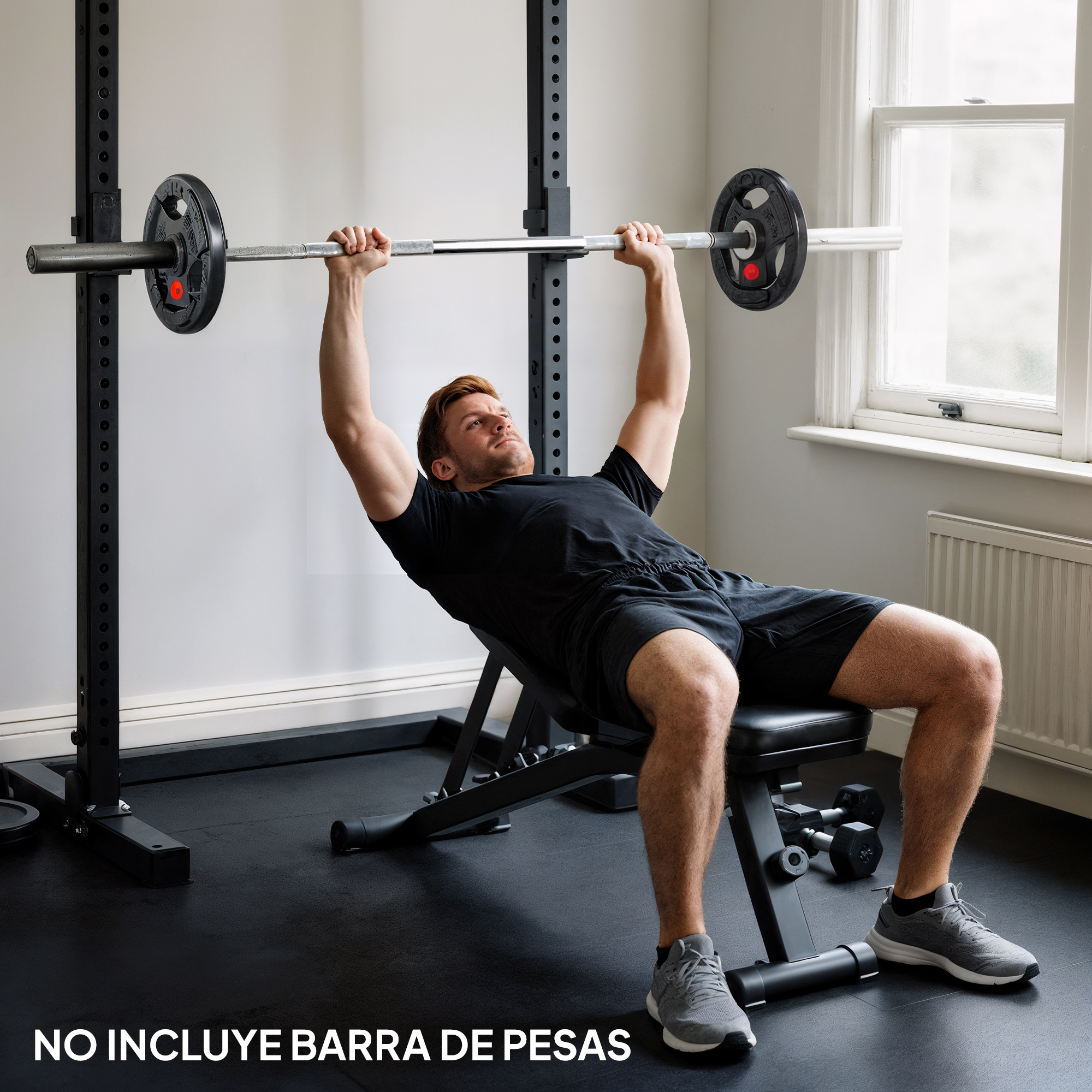 Amonax Discos Pesas De Hierro Fundido, 2.5kg, 5kg, 10kg Discos Mancuernas Para Barras Olimpicos