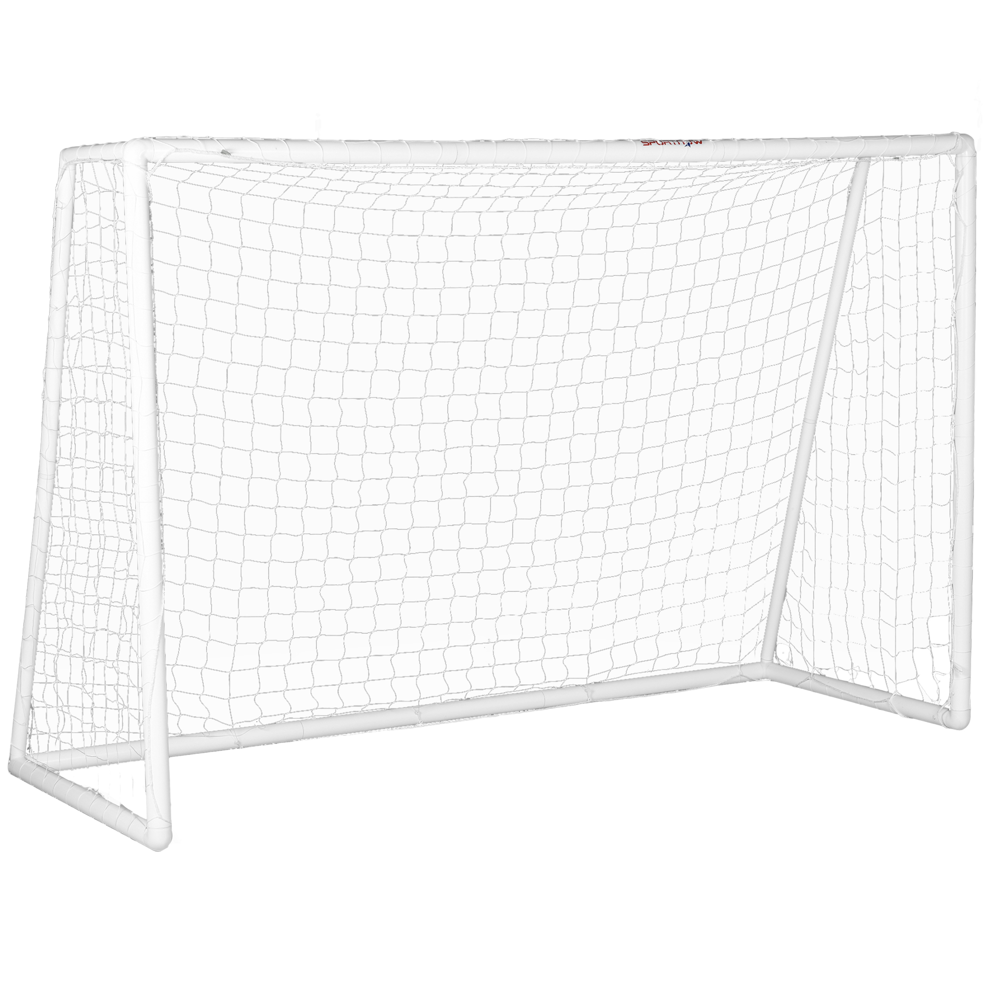 SPORTNOW Fußballtor für Jugendliche & Erwachsene 300 x 120 x 200 cm wetterfestes standfestes Fußball Tor mit Netz, Erdhaken, Outdoor Torwand für Garten, Park, Strand   Aosom – SPORTNOW