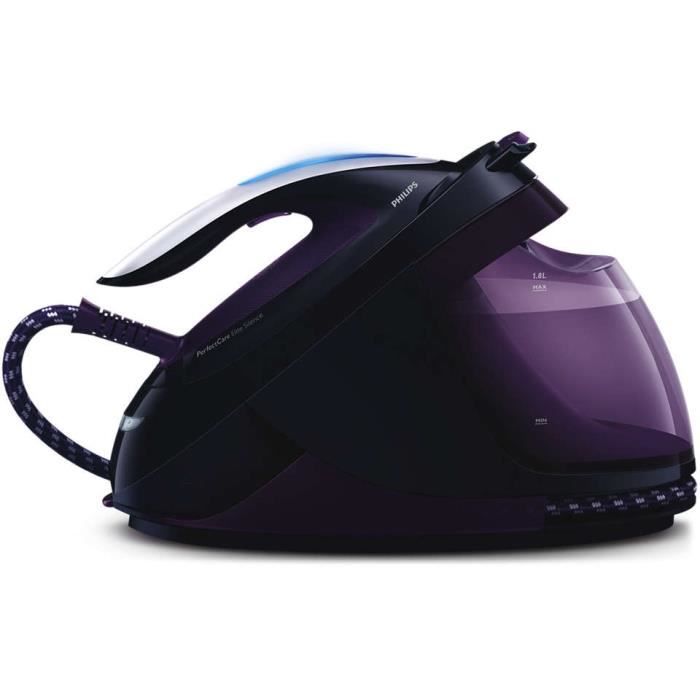 Centrale Vapeur - PHILIPS - GC9650/80 - PerfectCare Elite - 7.5 bars - 1.8L - Noir/Brun