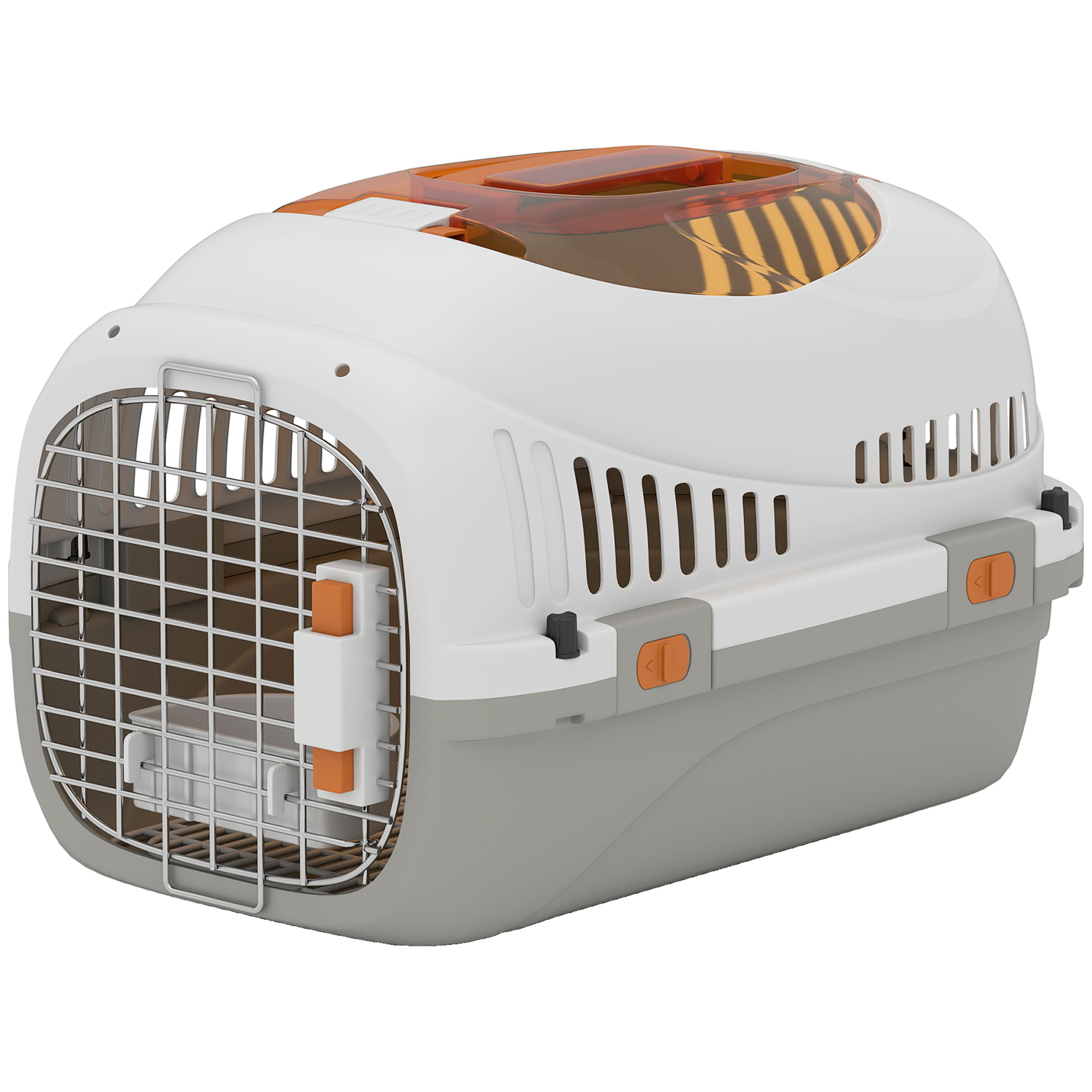 Picture of Plastic Pet Carrier Hard Shell Dog Cat Carrier Max 4 KG