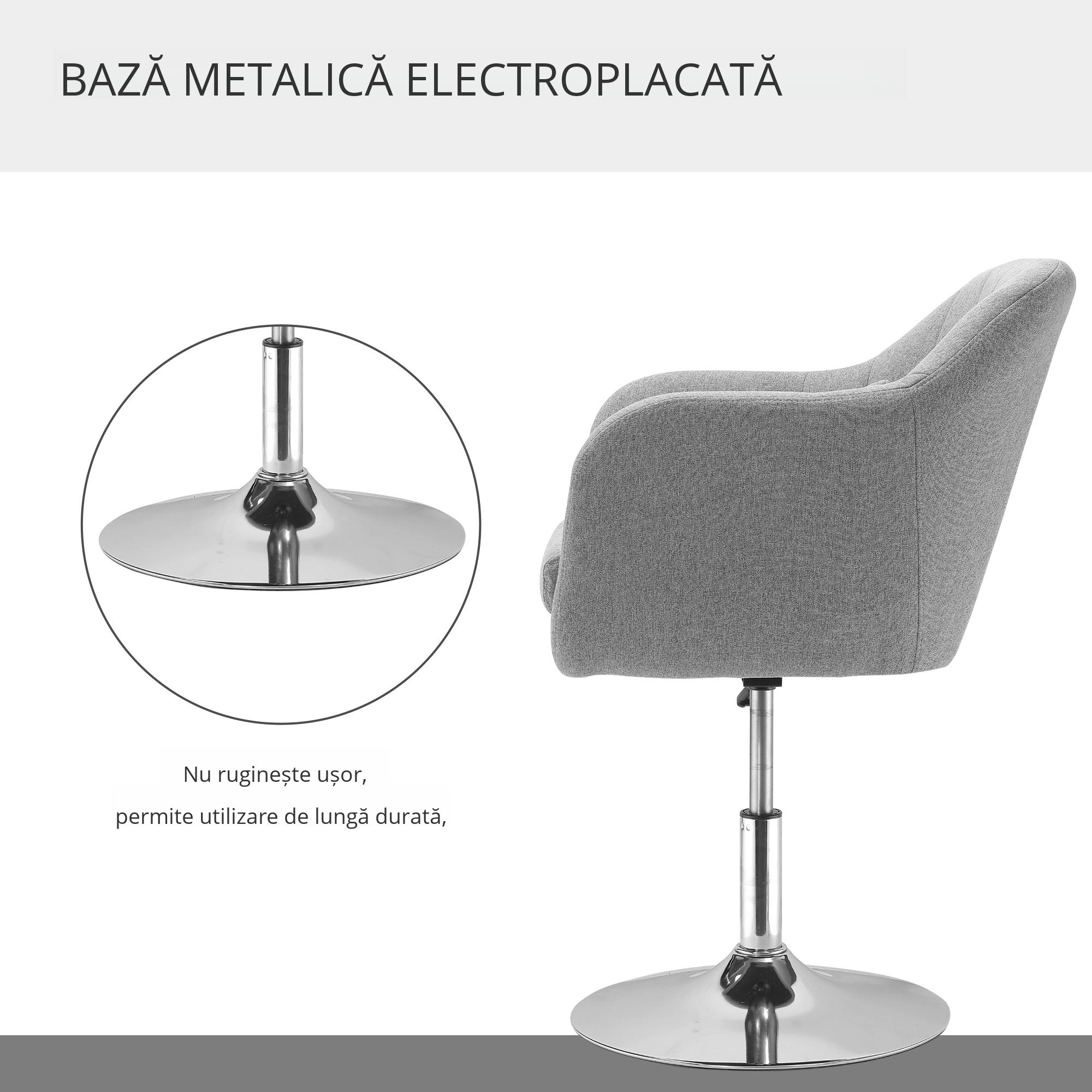  Scaun Pivotant 360° cu Suport Lombar [3]