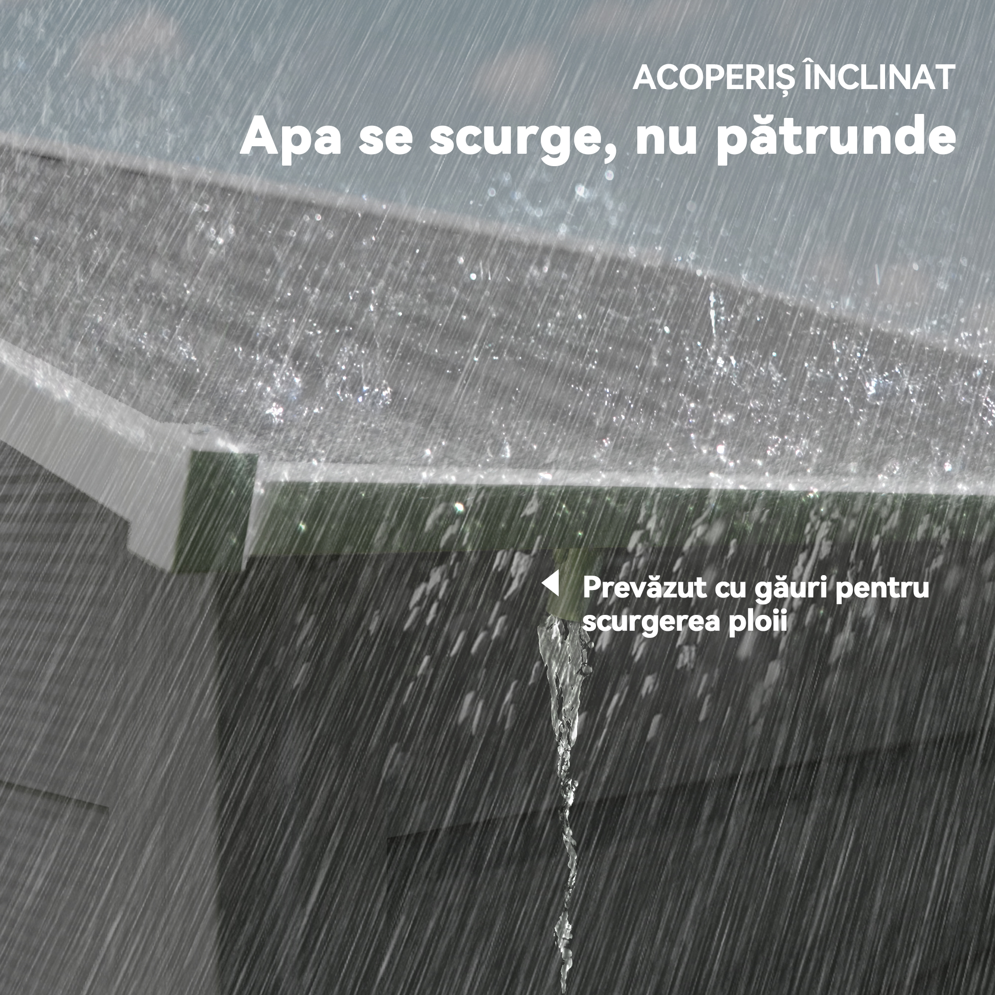  Magazie de Gradina, Suport pentru Unelte din Otel cu Usi Glisante si Orificii de Aerisire, 236x196x210cm, Maro [6]