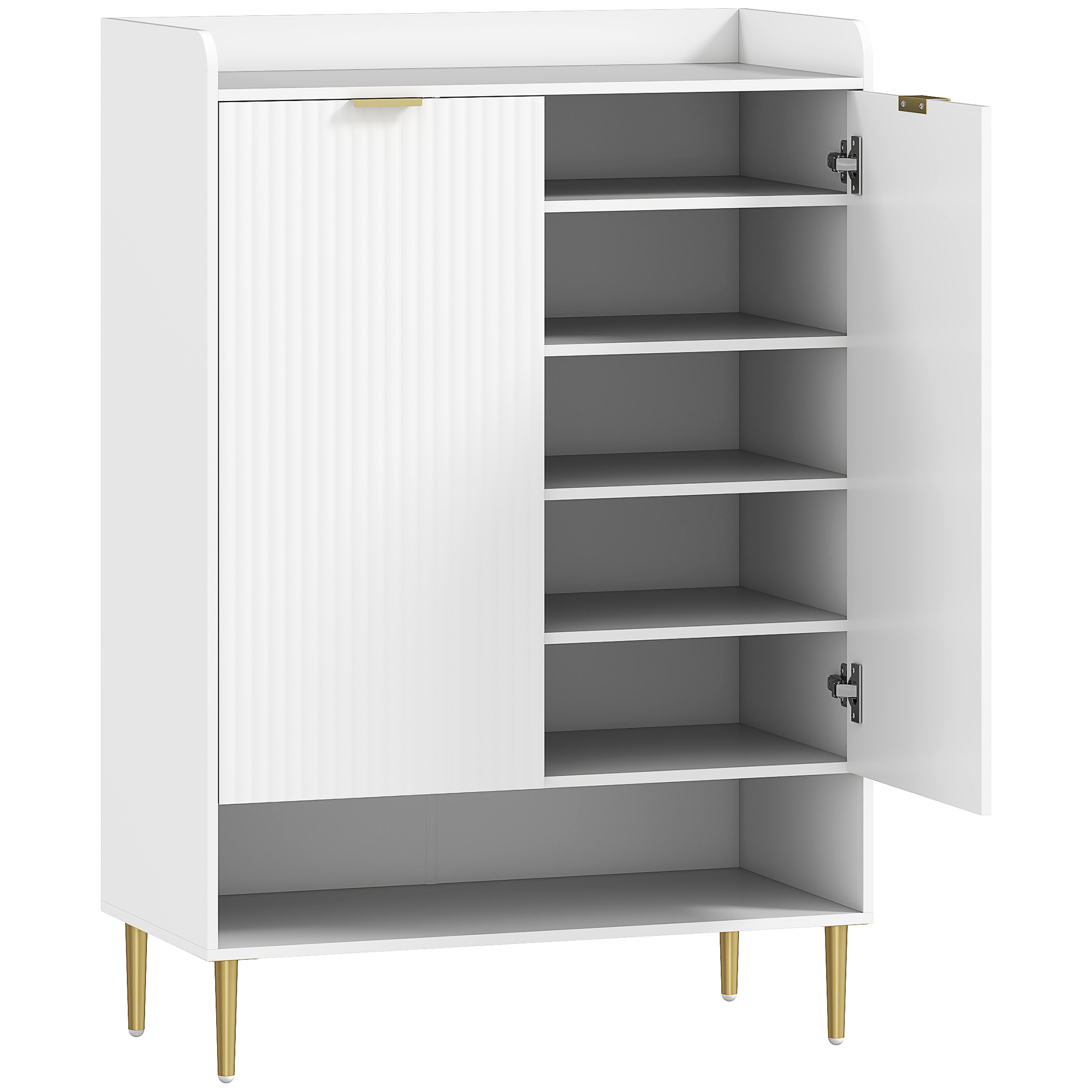 Scarpiera SalvaSpazio Slim: Set di TRE Scarpiere, BIANCHE| da 24 a 36 PAIA di scarpe e stivali| Gia' montate |Super Offerta! |Garantite 15 anni | Leroy Merlin