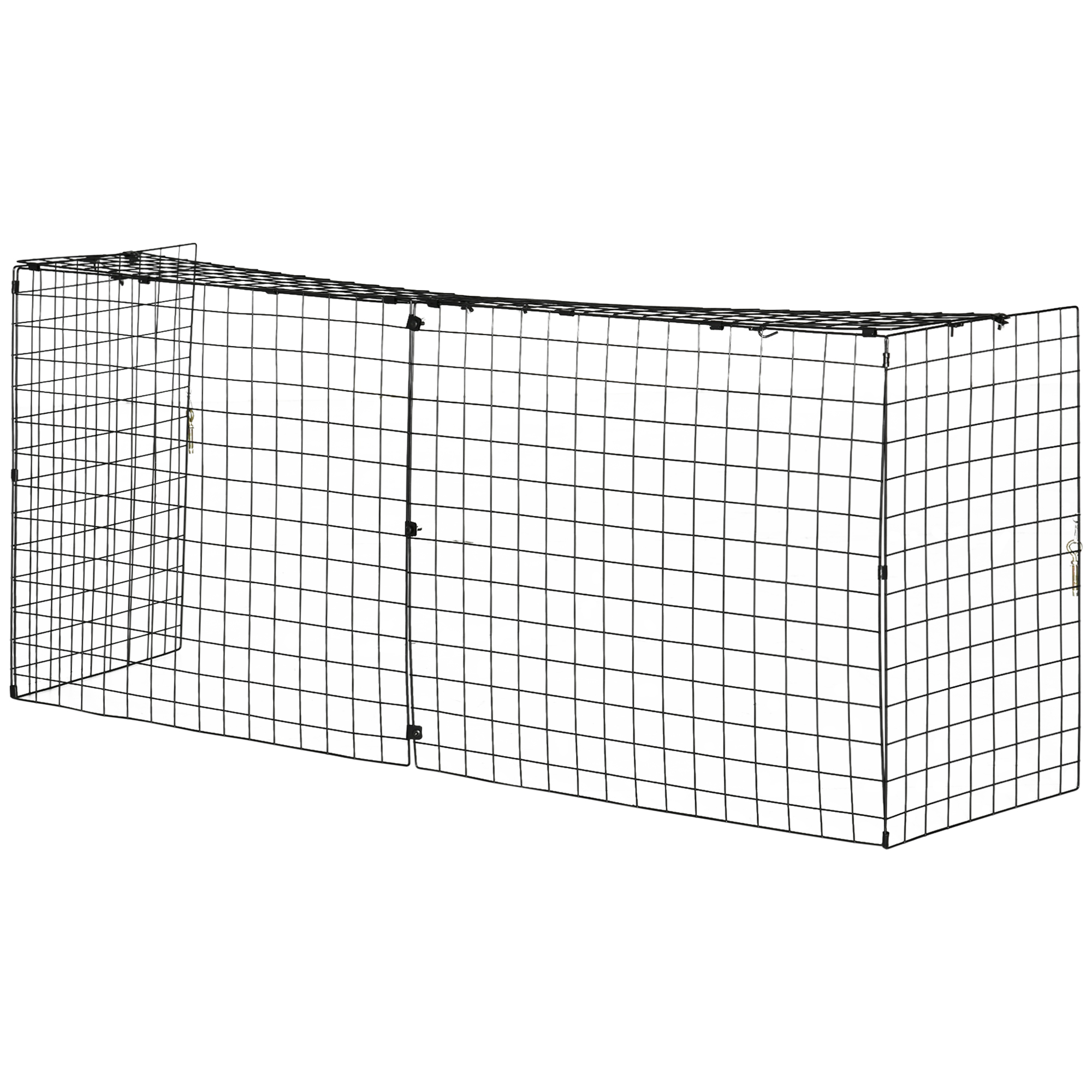 HOMCOM Extendable Fire Guard Screen, Freestanding Fire Screen Spark Guard, Folding Fireplace Cover,... at Aosom IE