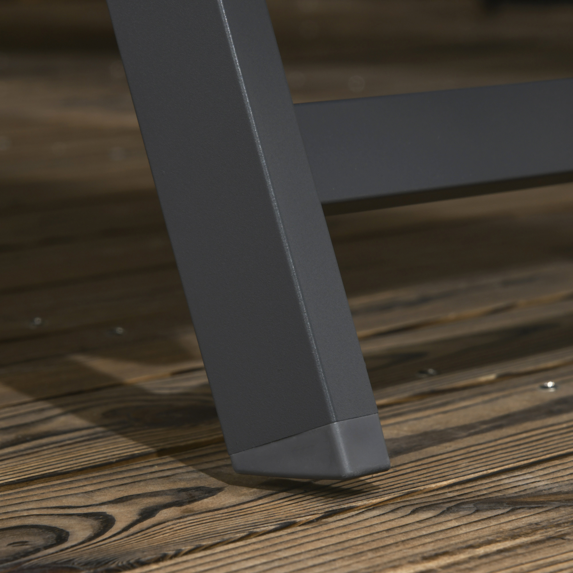  Set de 2 sezlonguri Rabatabile pe 5 Niveluri, sezlonguri din Aluminiu si tesatura Respirabila, 66x165x102 cm, Albastru [8]