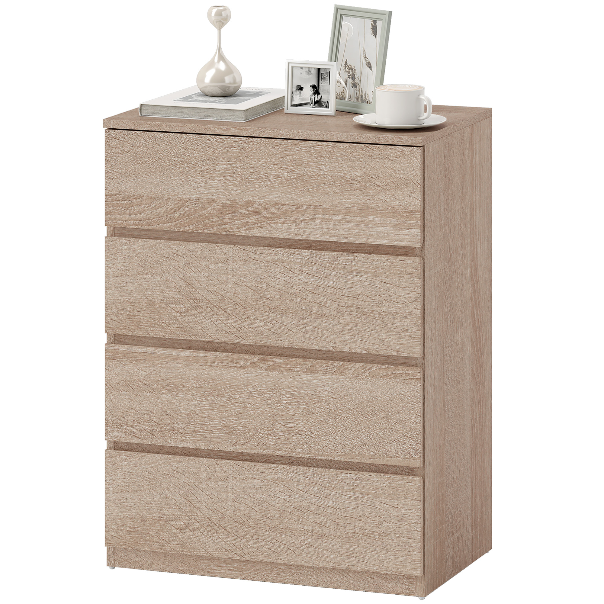 Mueble de almacenaje HOMCOM roble claro de madera (ref. 831-690V80LR)