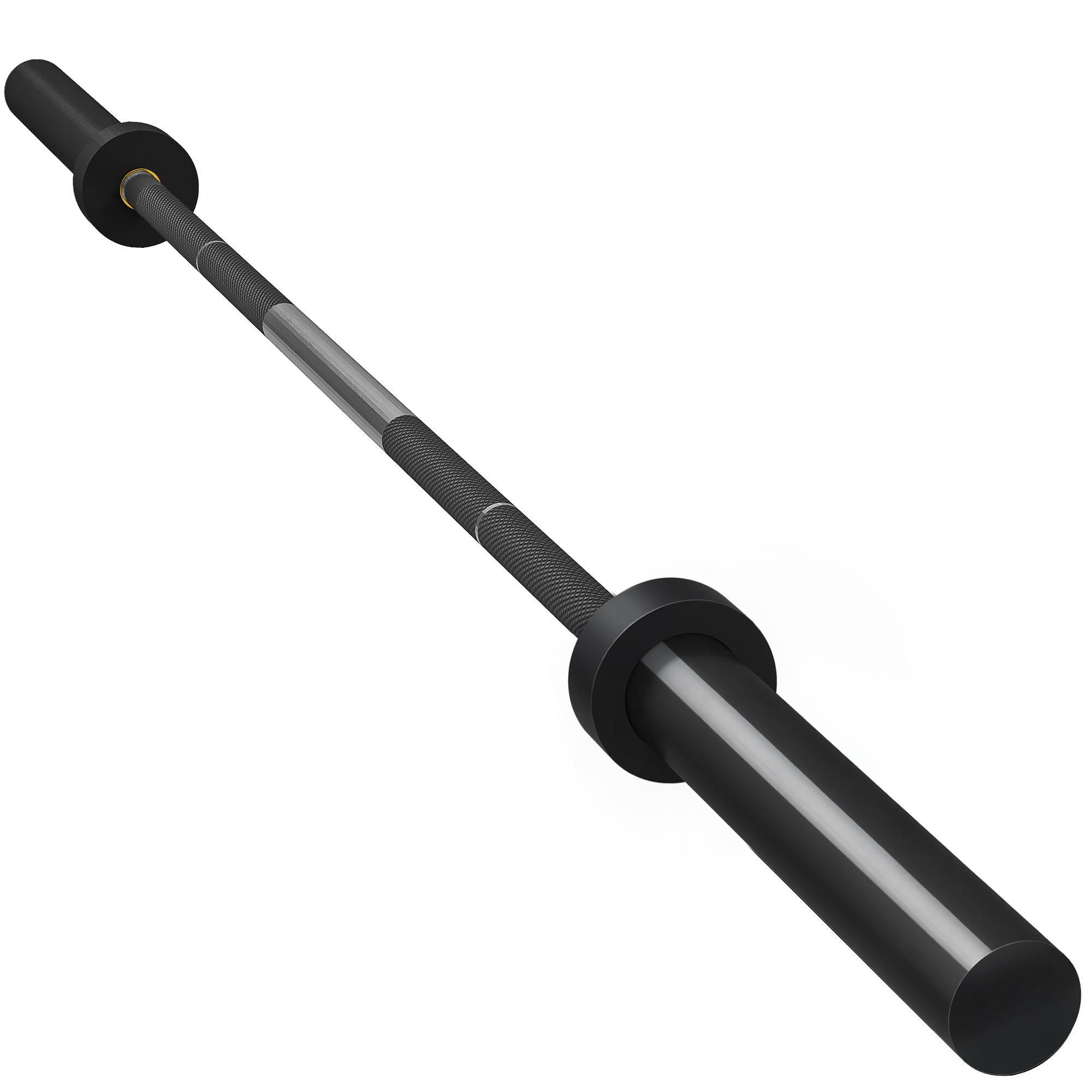 SPORTNOW Barre, barre olympique 180 cm, acier, capacité 200 kg, noir