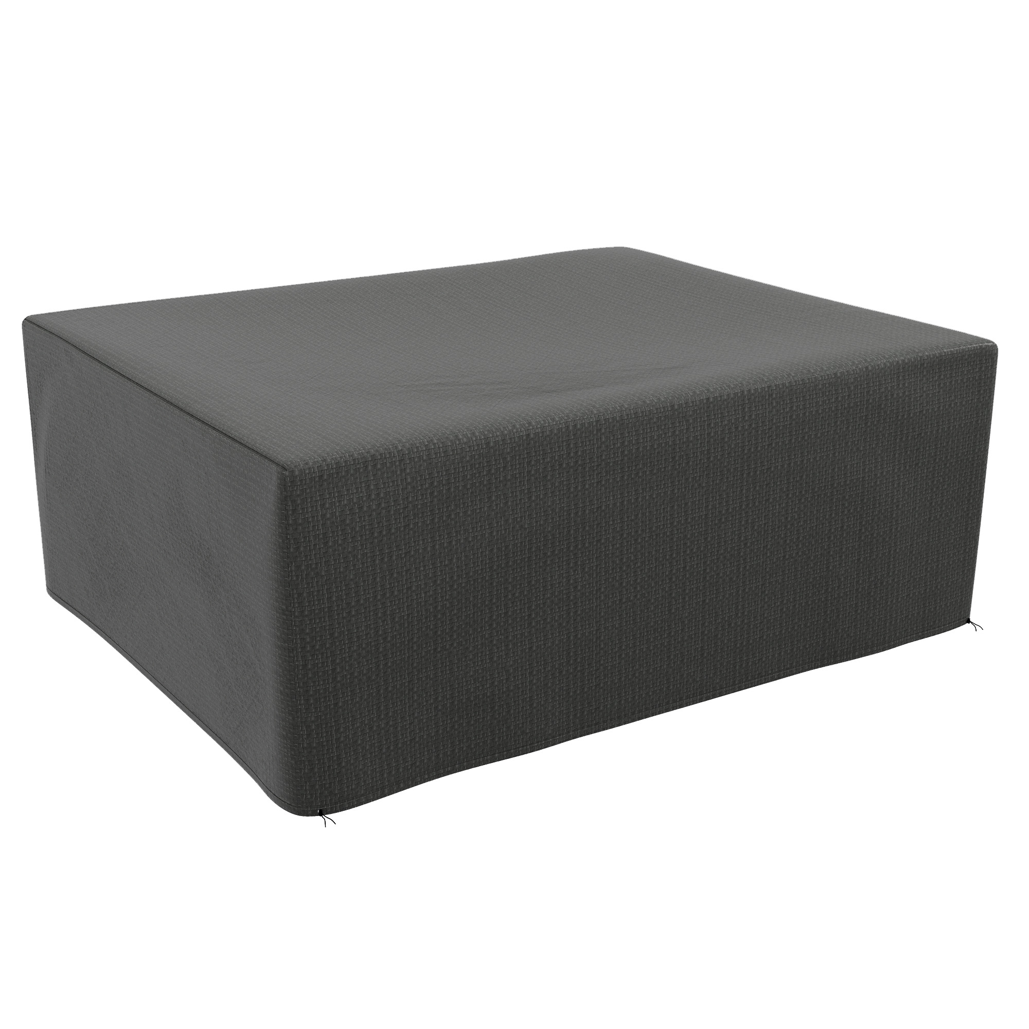 Outsunny Husă pentru mobilier de grădină exterior prelată de protecție exterioară anti-UV din polietilenă 235 x 190 x 90 cm gri | Aosom Romania
