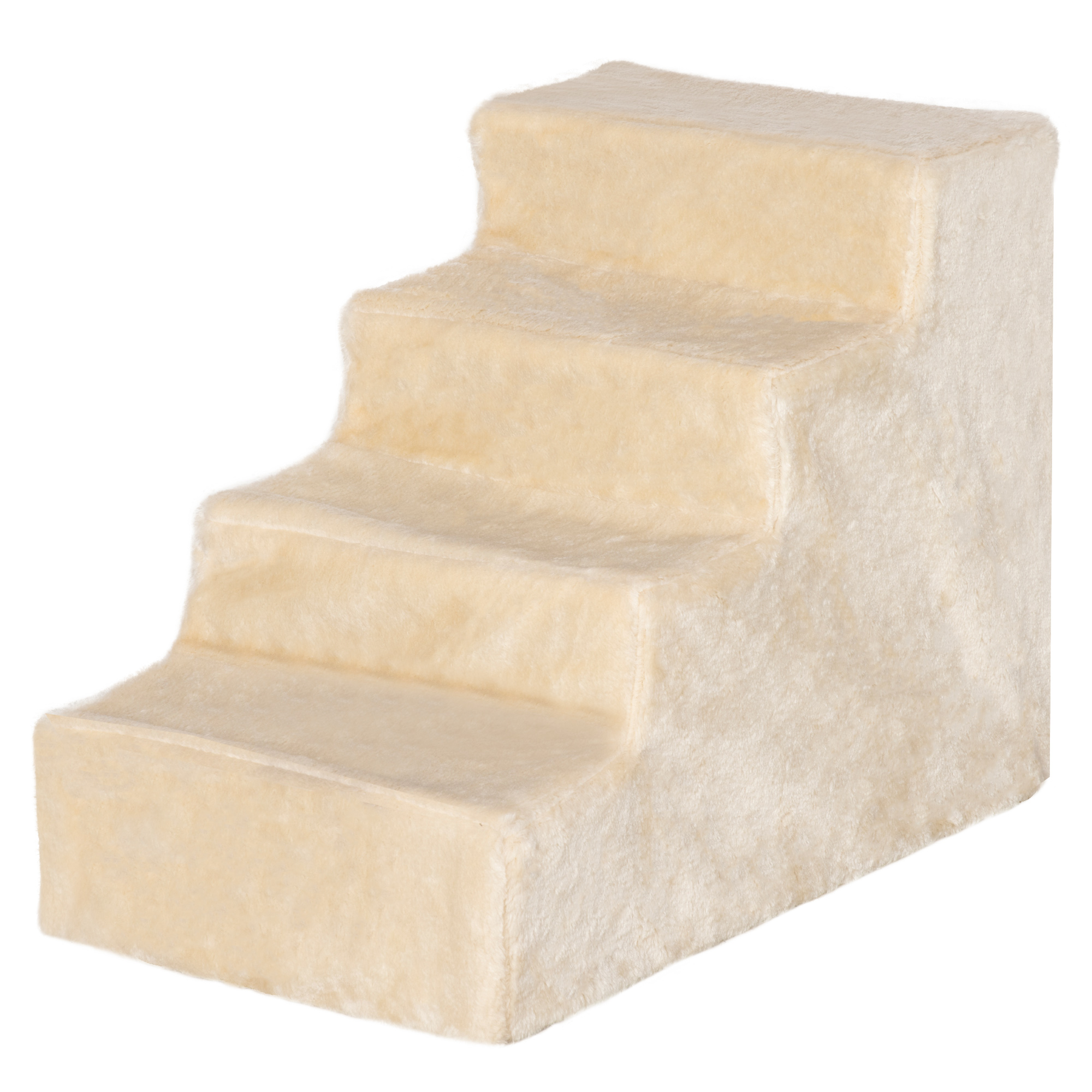 Meilleurs prix pour PawHut Escalier pour chien à 4 marches escalier pour chat échelle antidérapante housse amovible et lavable 60 x 35 x 44cm beige