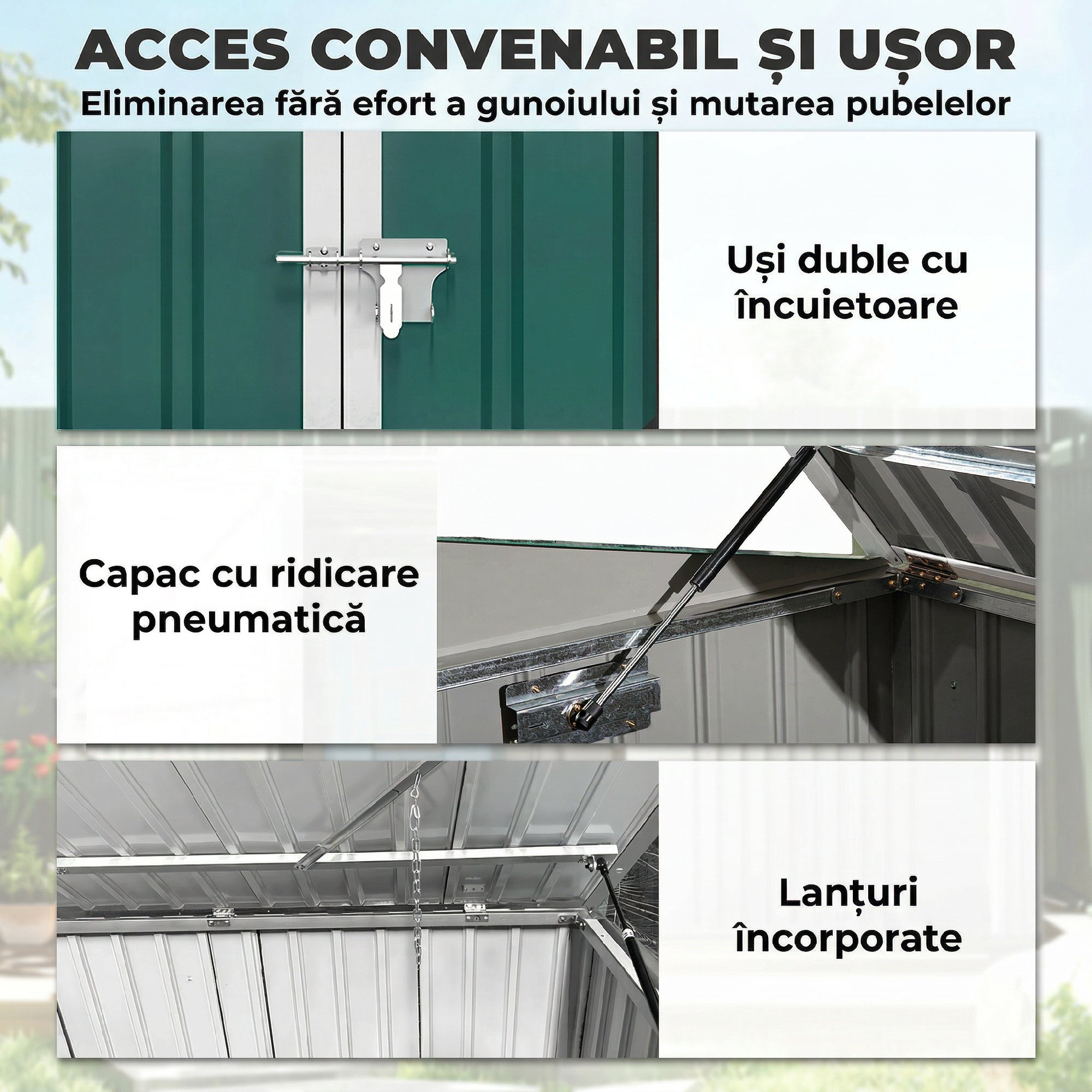  casuta pentru tomberoane, container pentru gunoi, casuta pentru depozitare [4]