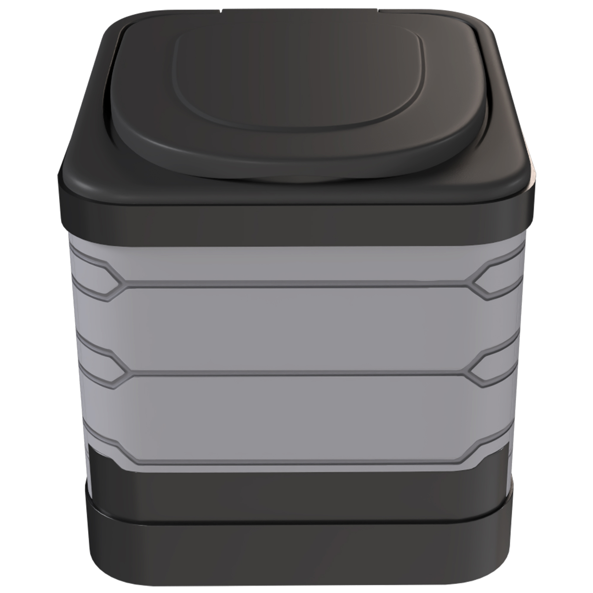 Outsunny Toilette Portable Camping Toilette de camping pour Hommes et Femmes avec 12 Sachets Coagulants et 12 Sacs Jetables, gris
