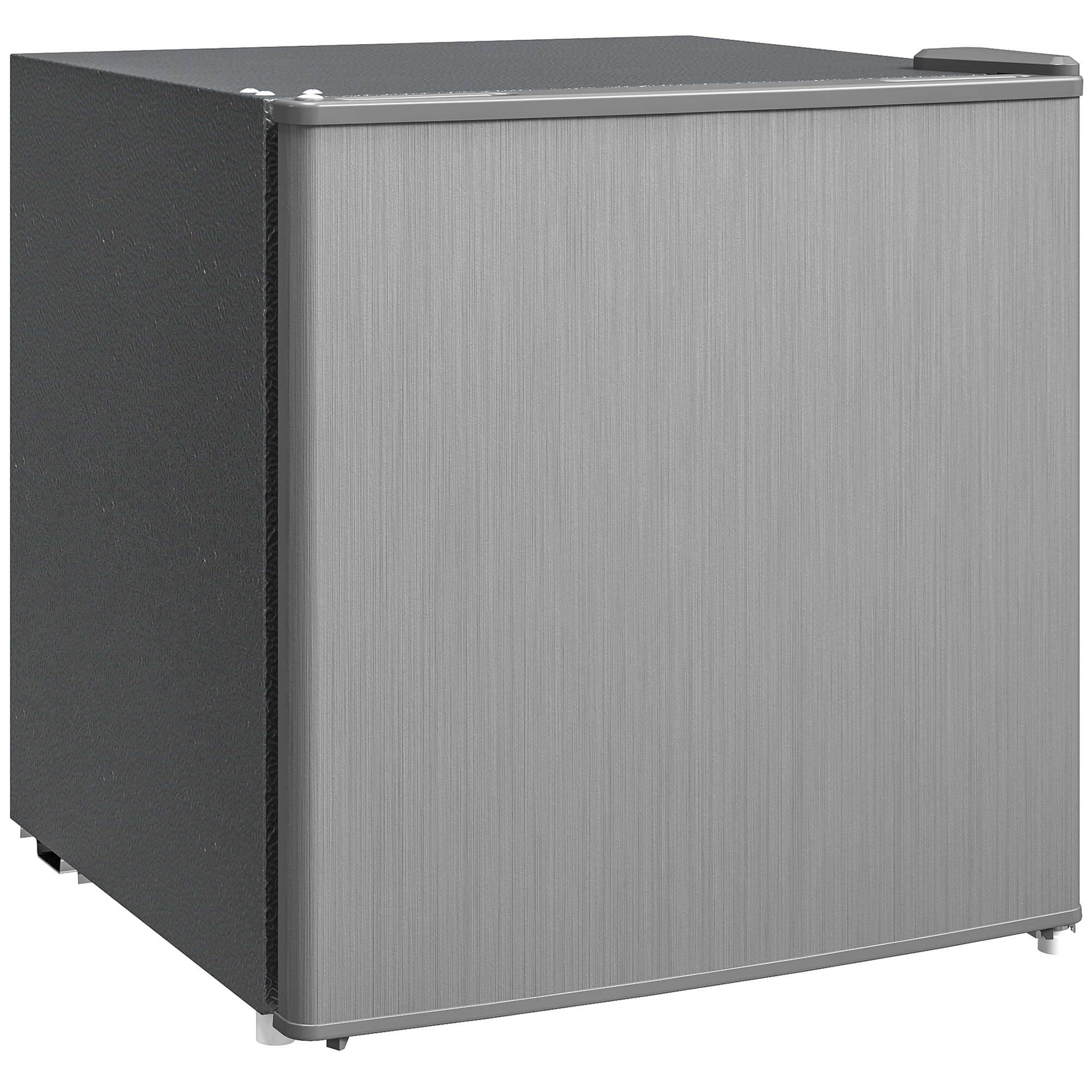 HOMCOM Mini-Zamrażarka 35 L Elektryczna, 161W, Wolnostojąca, Mini Zamrażalnik 47 x 44,2 x 48,8 cm, Szara