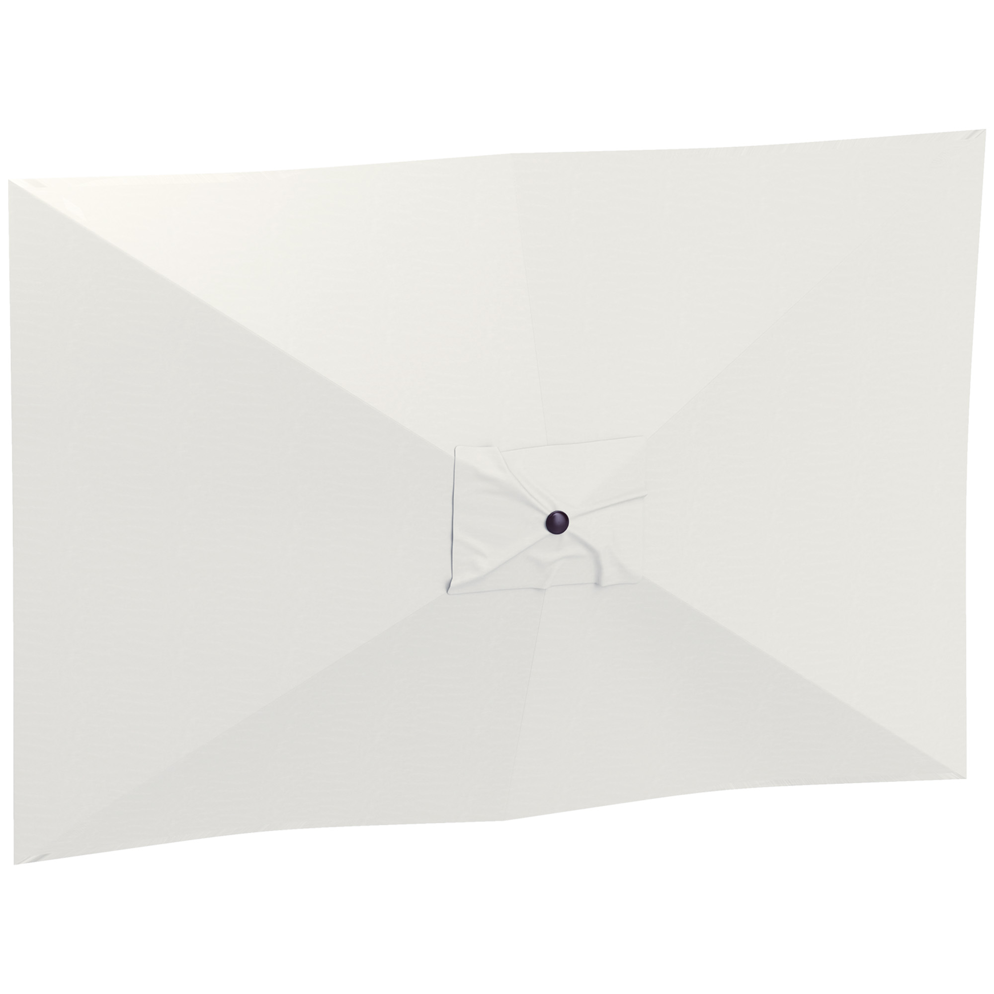 Outsunny Pokrowiec zamienny na parasol 2 x 3 m 6 żeber UV50+ & wodoodporny Pokrycie parasola tarasowego | Aosom PL