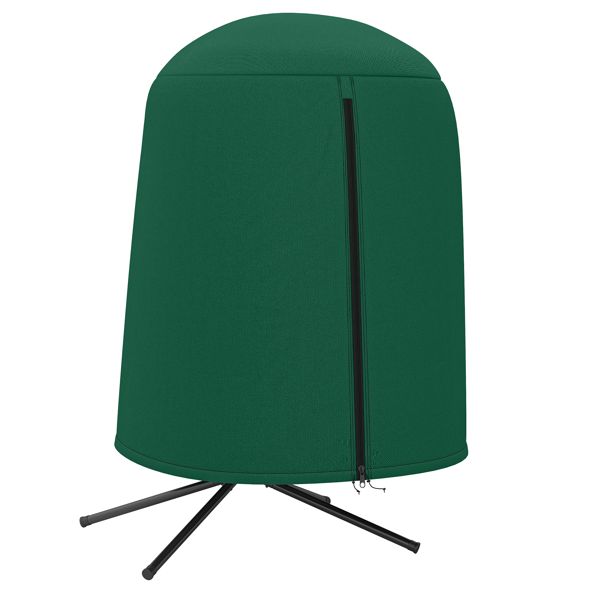 Outsunny 190 x Φ128cm Hanging Egg Chair Furniture Cover - Green