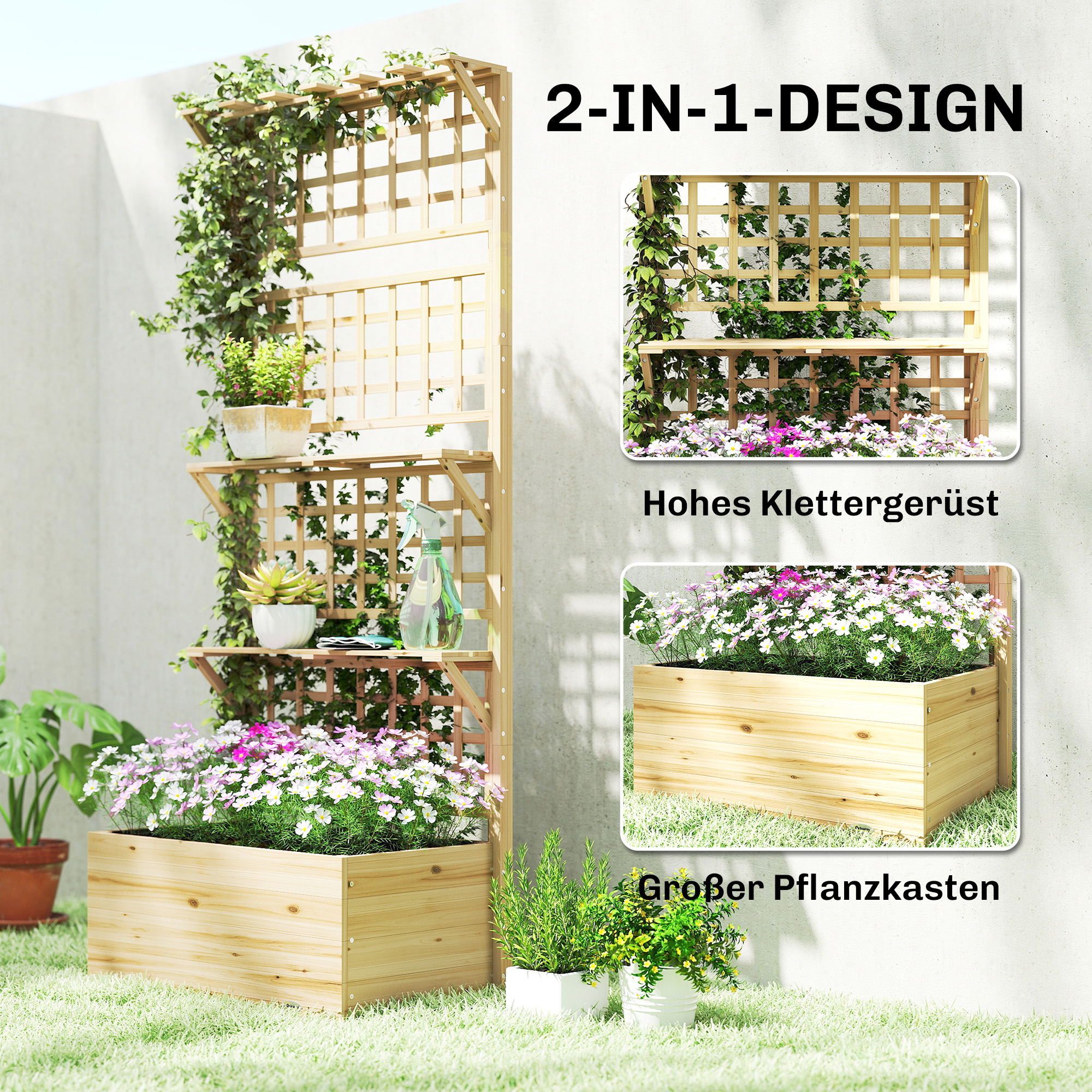 blumenkasten porzellan Rechteckiger Blumenkasten
