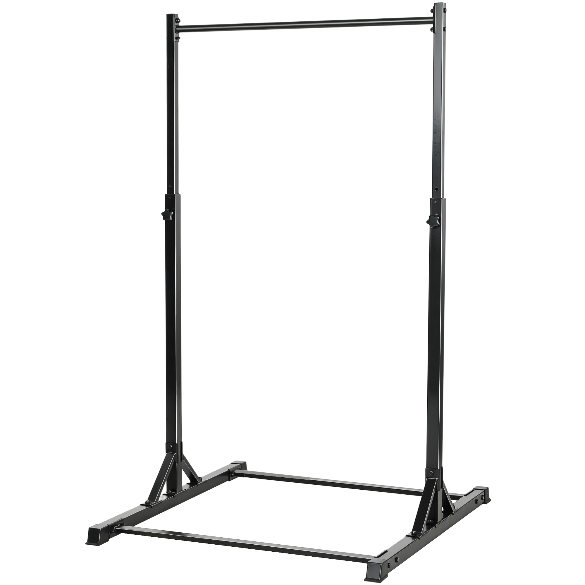 SPORTNOW Station de musculation et barre de traction power tower 200 kg avec 8 niveaux de hauteur noir