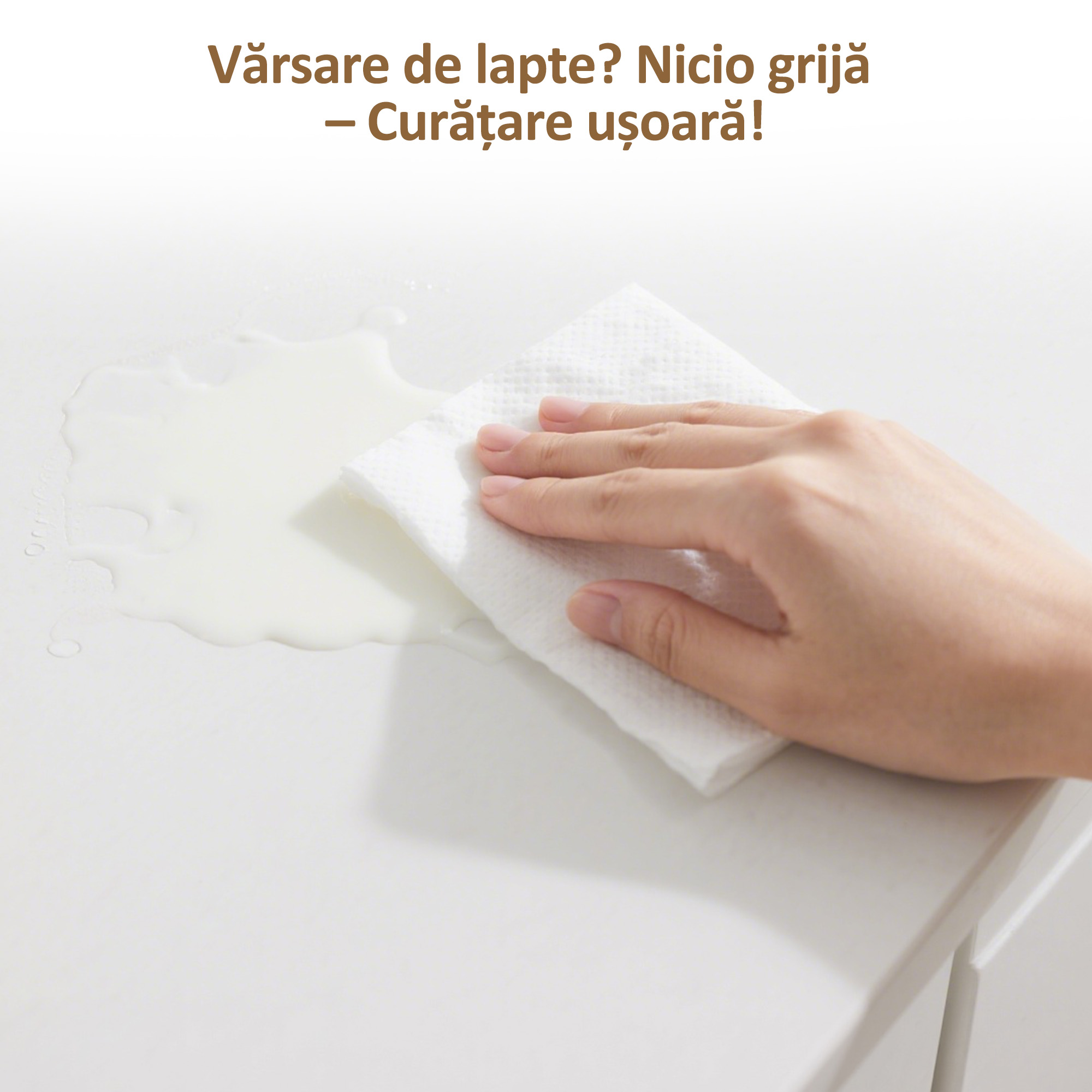  Credenta de Bucatarie cu 2 Dulapuri si Sertar, Blat Central Deschis si Rafturi Reglabile, Alb [6]