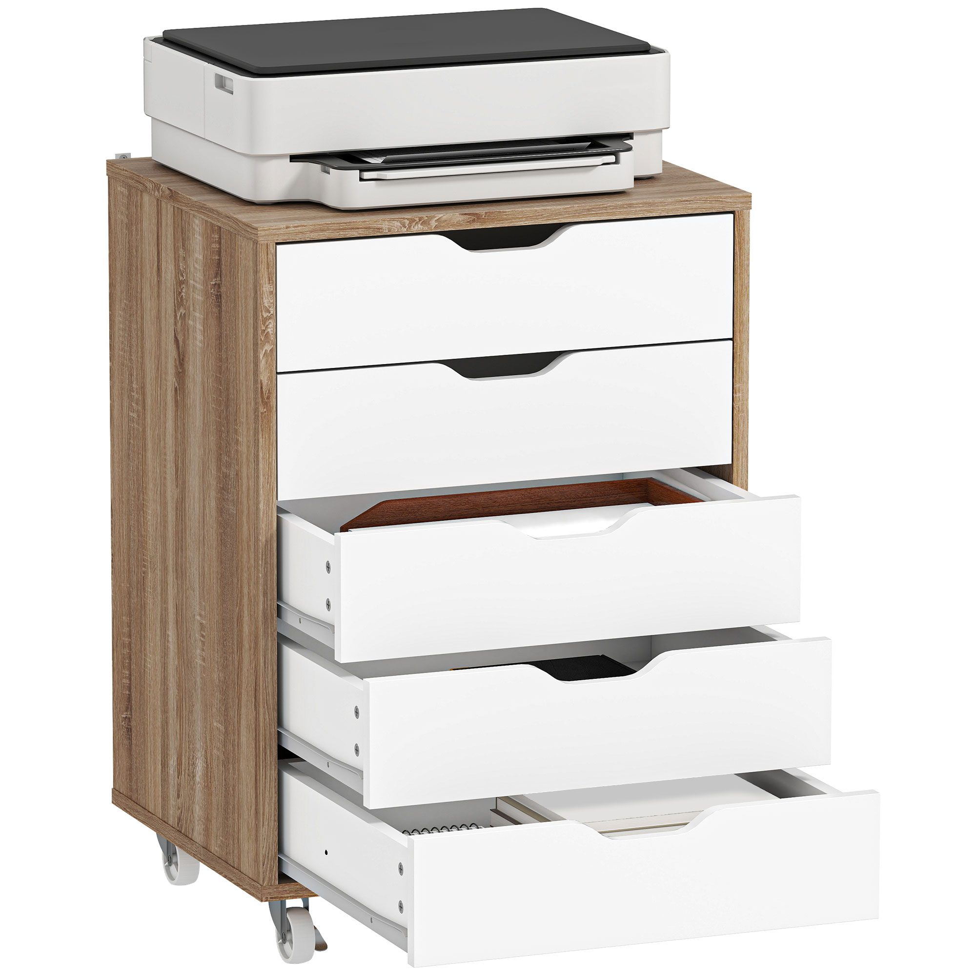 Caisson de bureau professionnel - Meuble rangement bureau mobile
