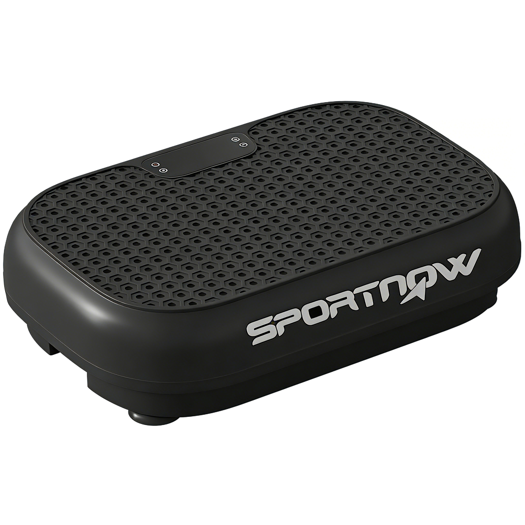 SPORTNOW Plateforme Vibrante Fitness Appareil de Musculation 200W Plaque Vibrante 120 Vitesse 5 Programmes Perte de Poids Noir