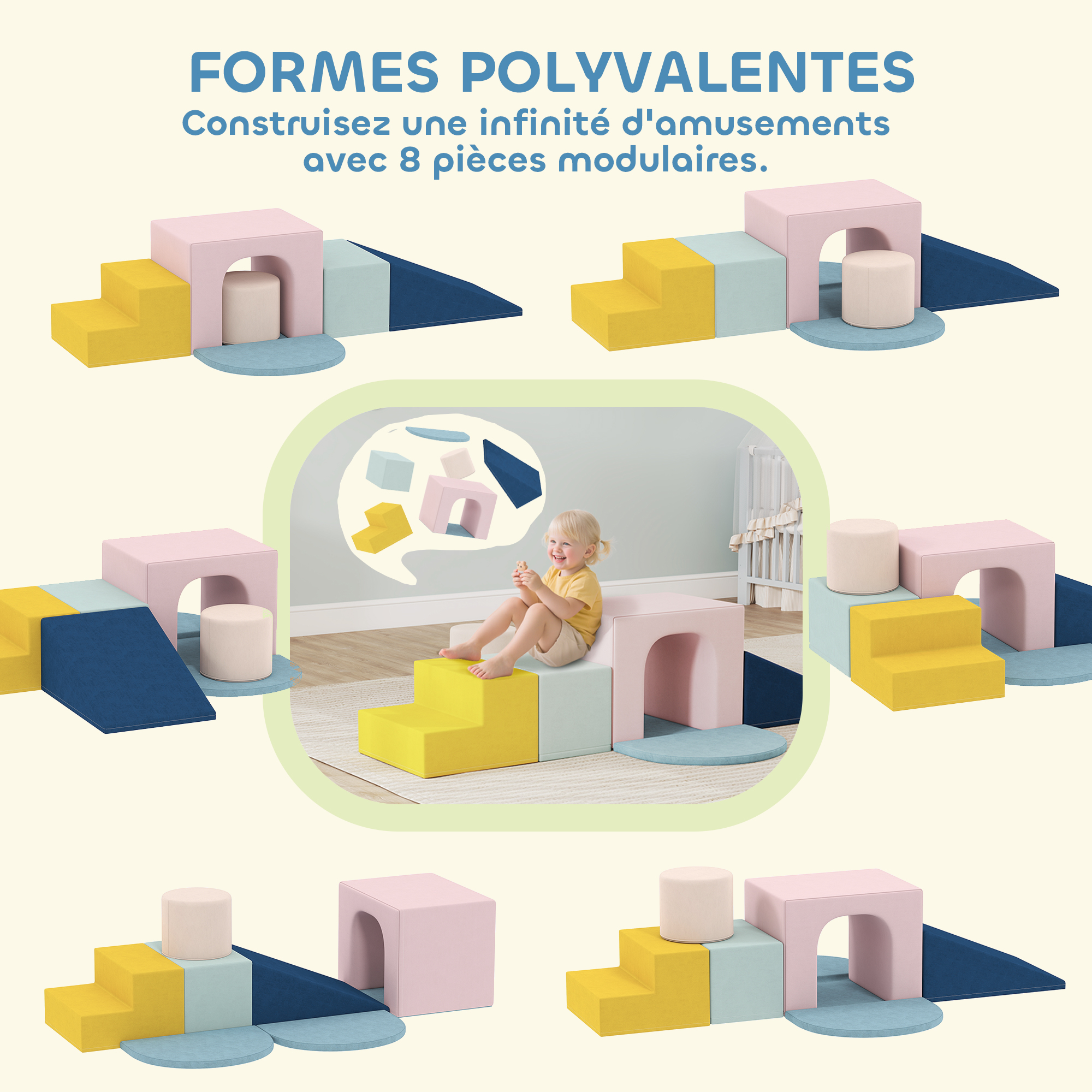 Structure Motricité Bébé Parcours Motricité Montessori - Arche D'Escalade Bois 4-en-1 Avec Coussin XXL Arche D'escalade Structure Motricité Bébé Parcours Motricité Montessori - Arche D'Escalade Bois 4-en-1 Avec Coussin XXL Arche D'escalade