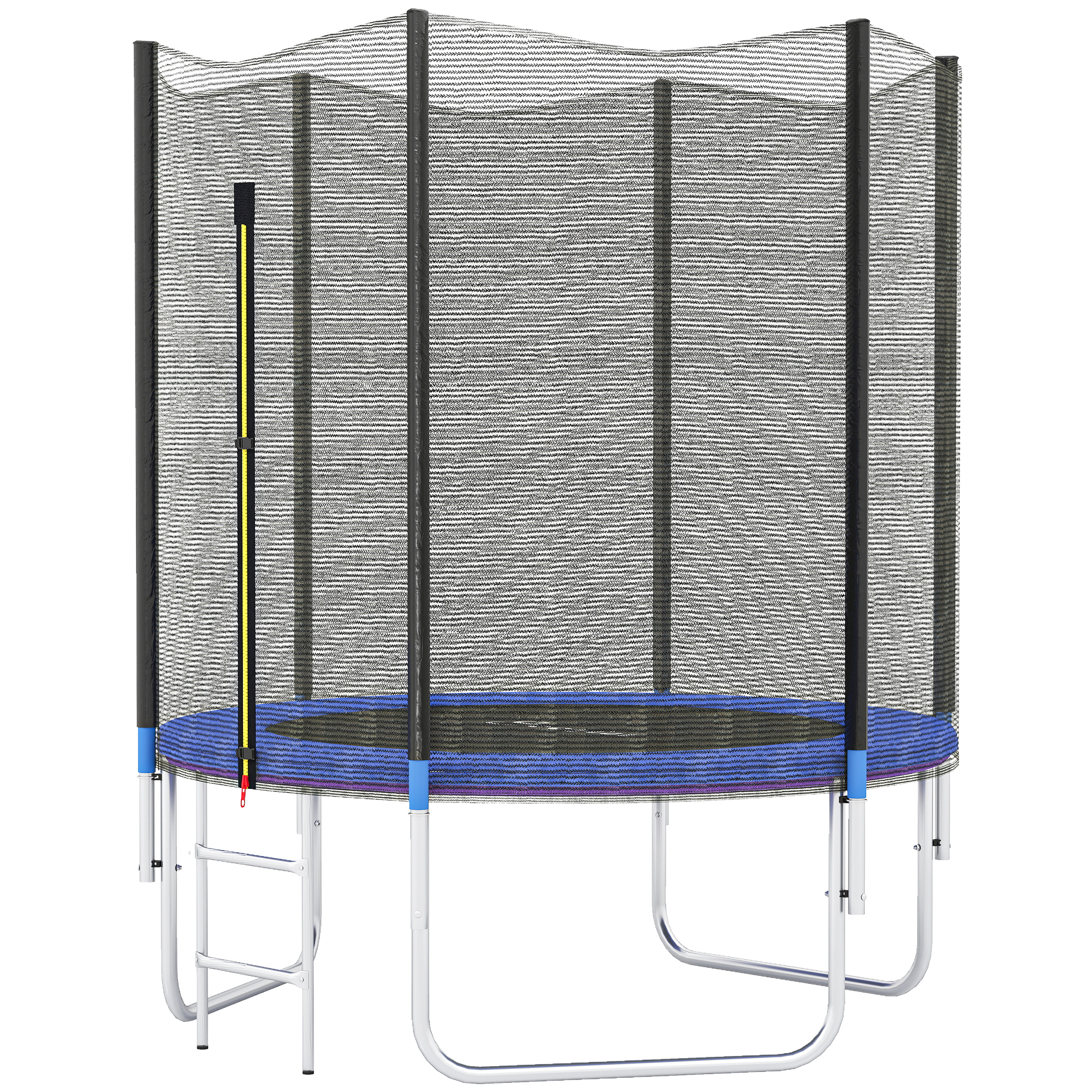 SPORTNOW Trampoline d'extérieur avec filet de sécurité Ø180 cm pour enfants et adultes