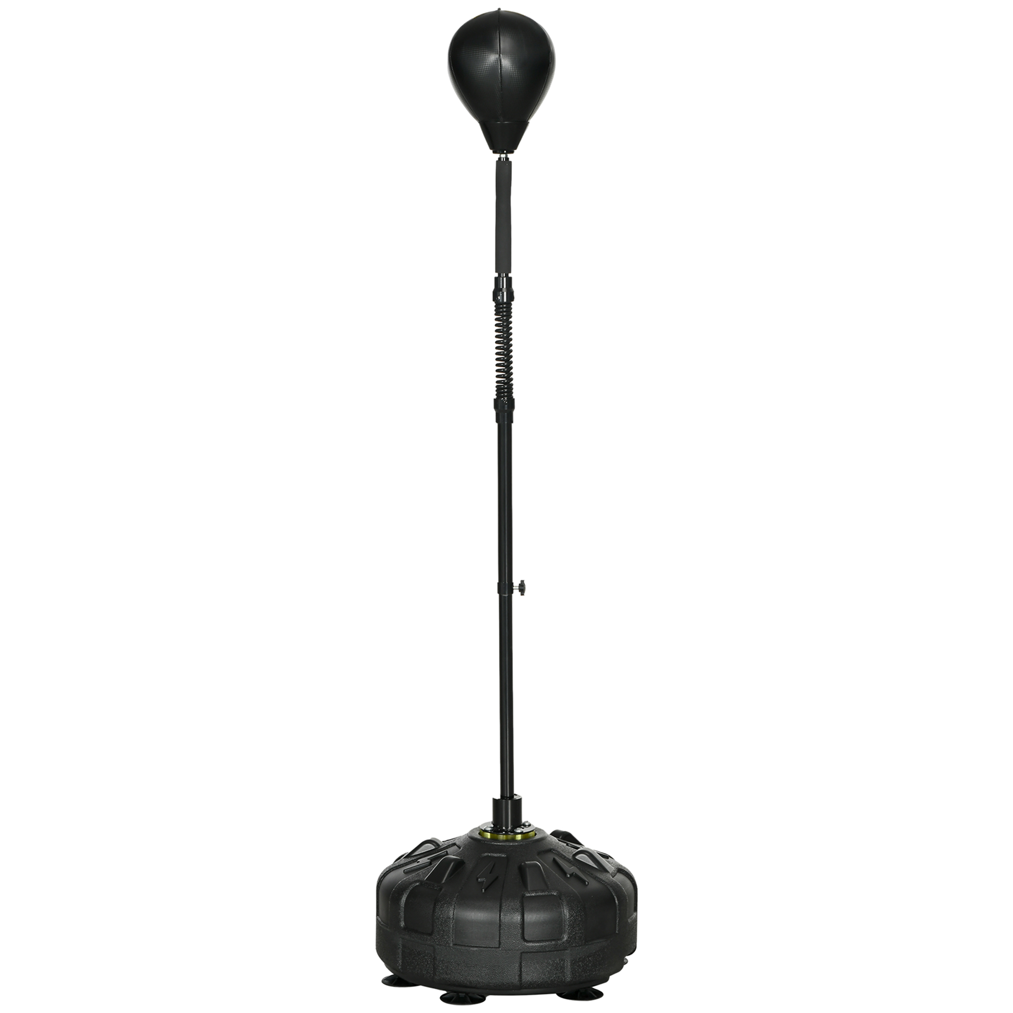 SPORTNOW Minge de Box de Podea Bază Umplută Înălțime Reglabilă 145-180 cm | Aosom Romania