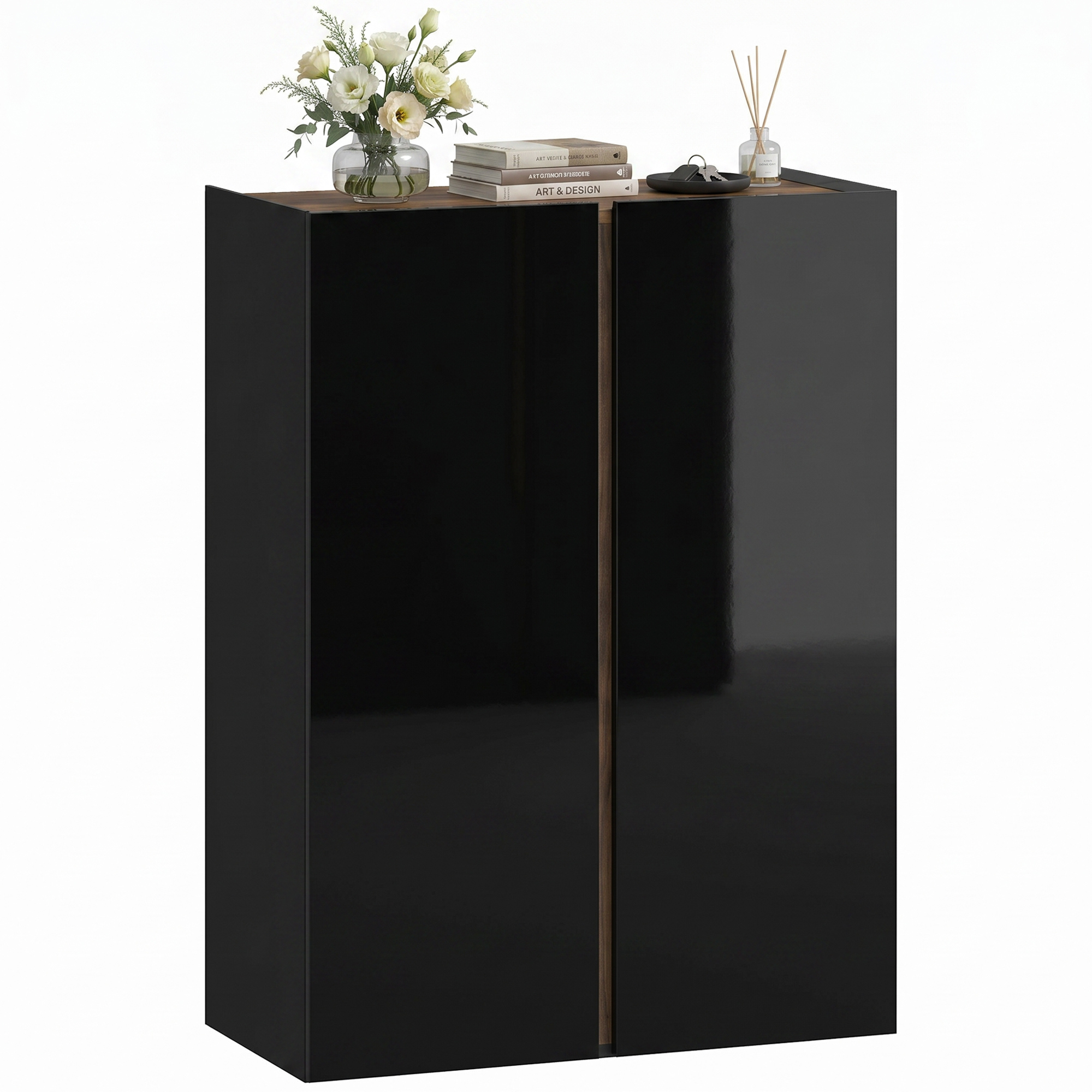 HOMCOM black storage unit (ref. 837-596V91BK)