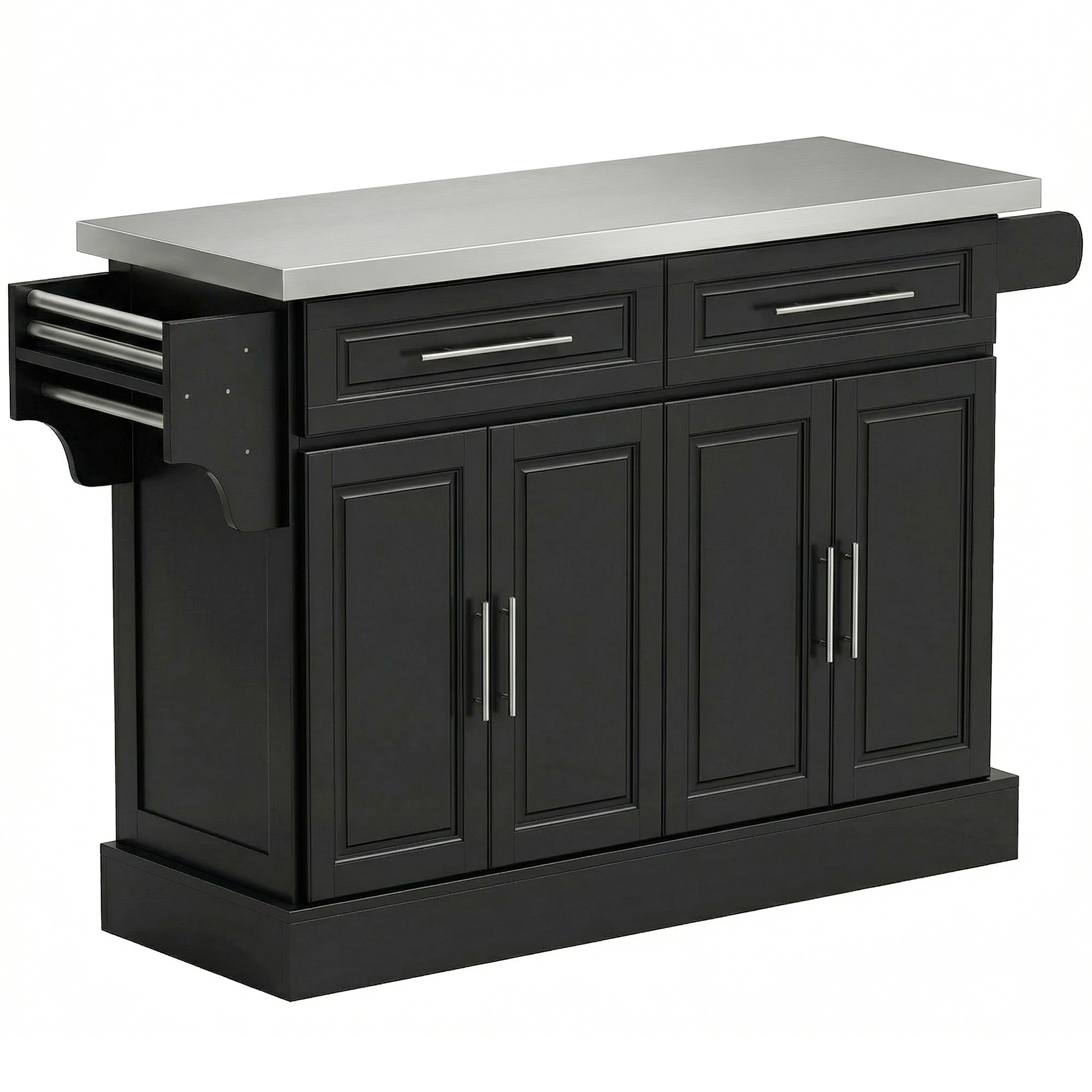 Islas y carritos de cocina modernas