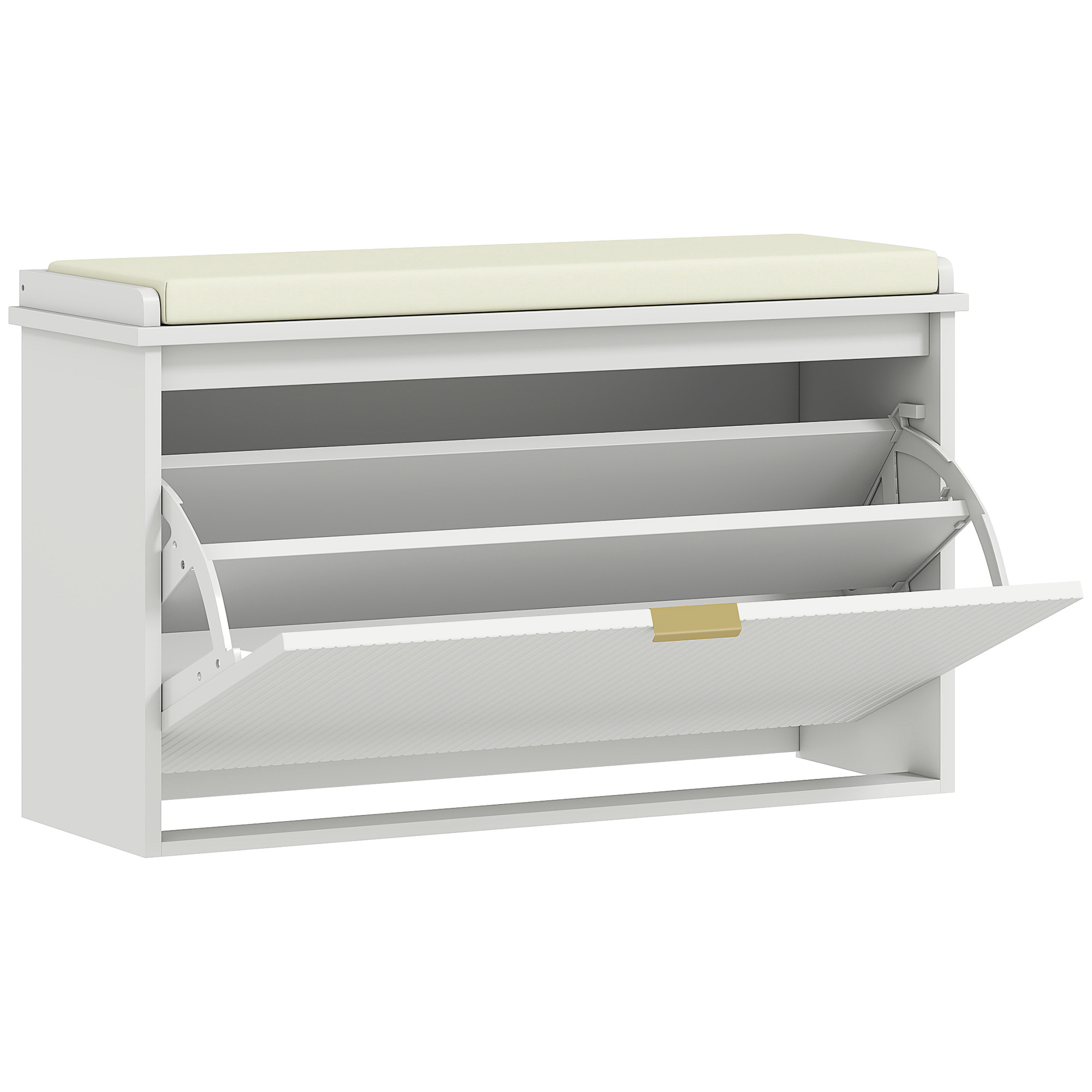 Banco Sapateira 80x26x47,5 cm Branco