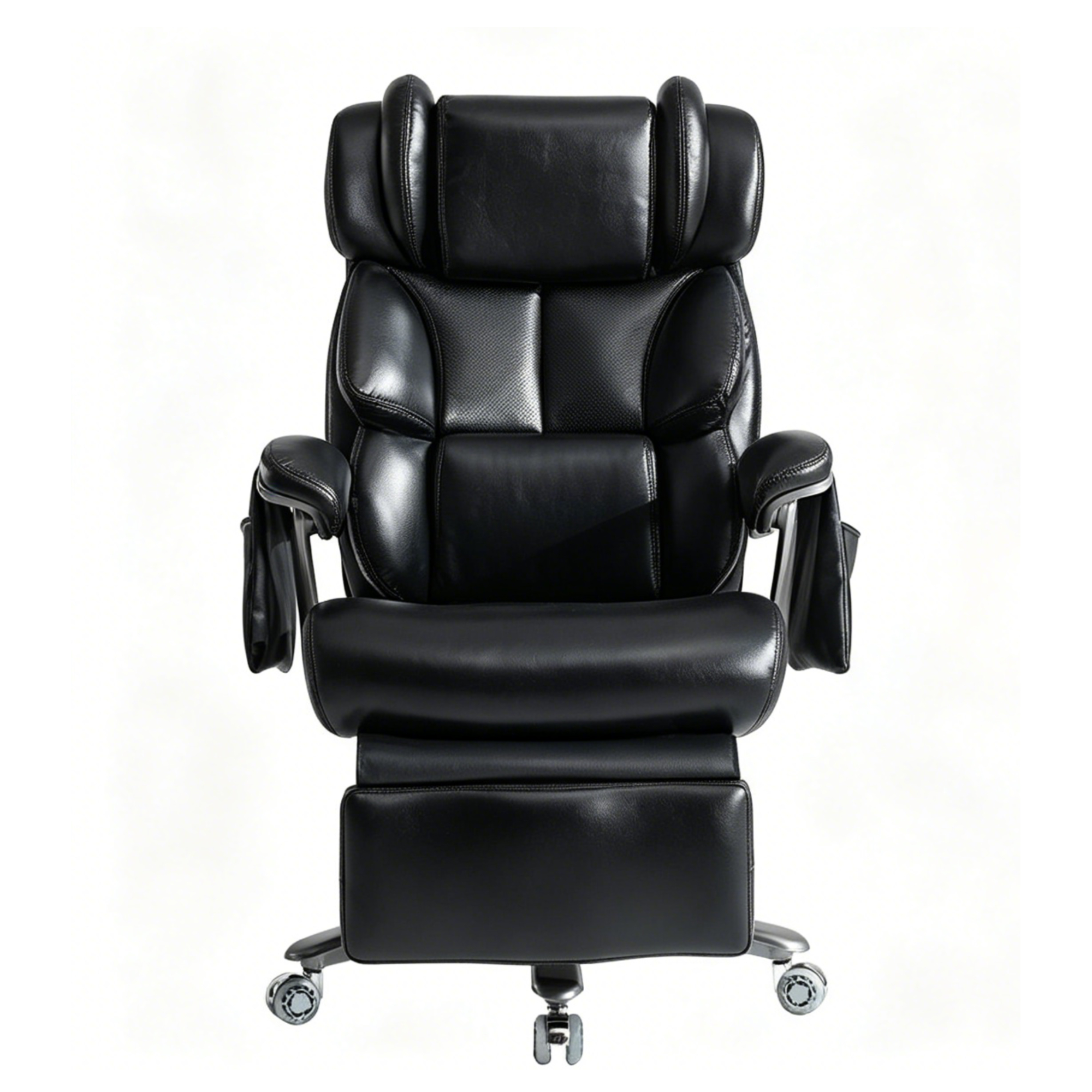 XXL Silla de oficina ergonómica, Negro | Aosom España